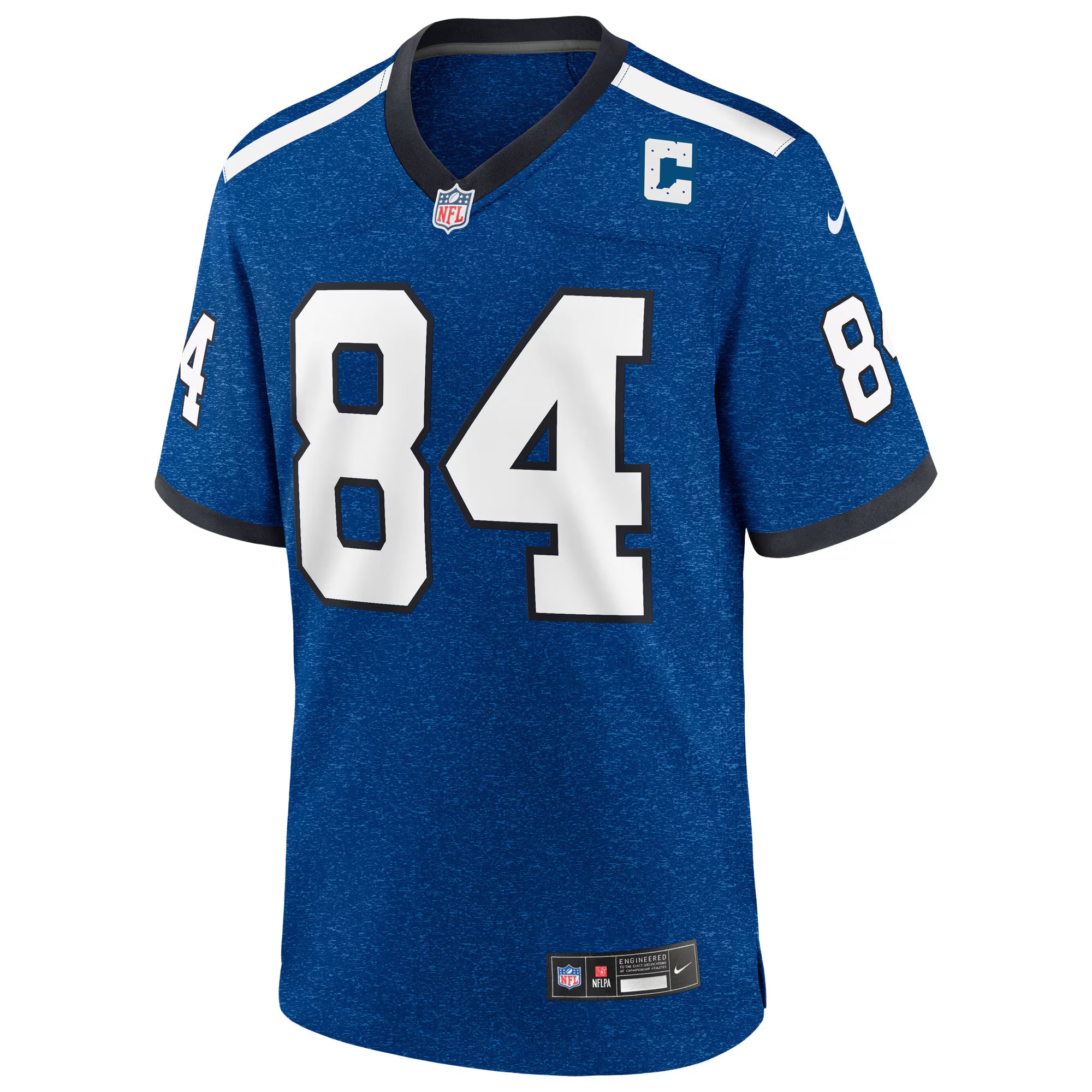 Indianapolis Colts Tyler Warren Heather Royal Alternate 2 Indiana Nights Game Jersey