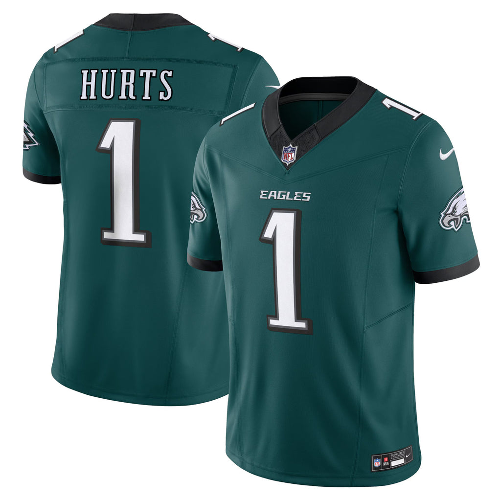 Philadelphia Eagles Jalen Hurts Midnight Green Vapor F.U.S.E. Limited Jersey