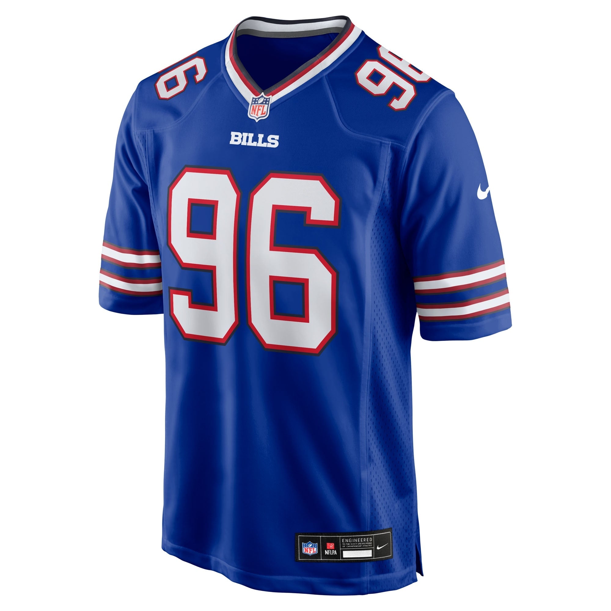 Buffalo Bills Deone Walker Royal Team Game Jersey