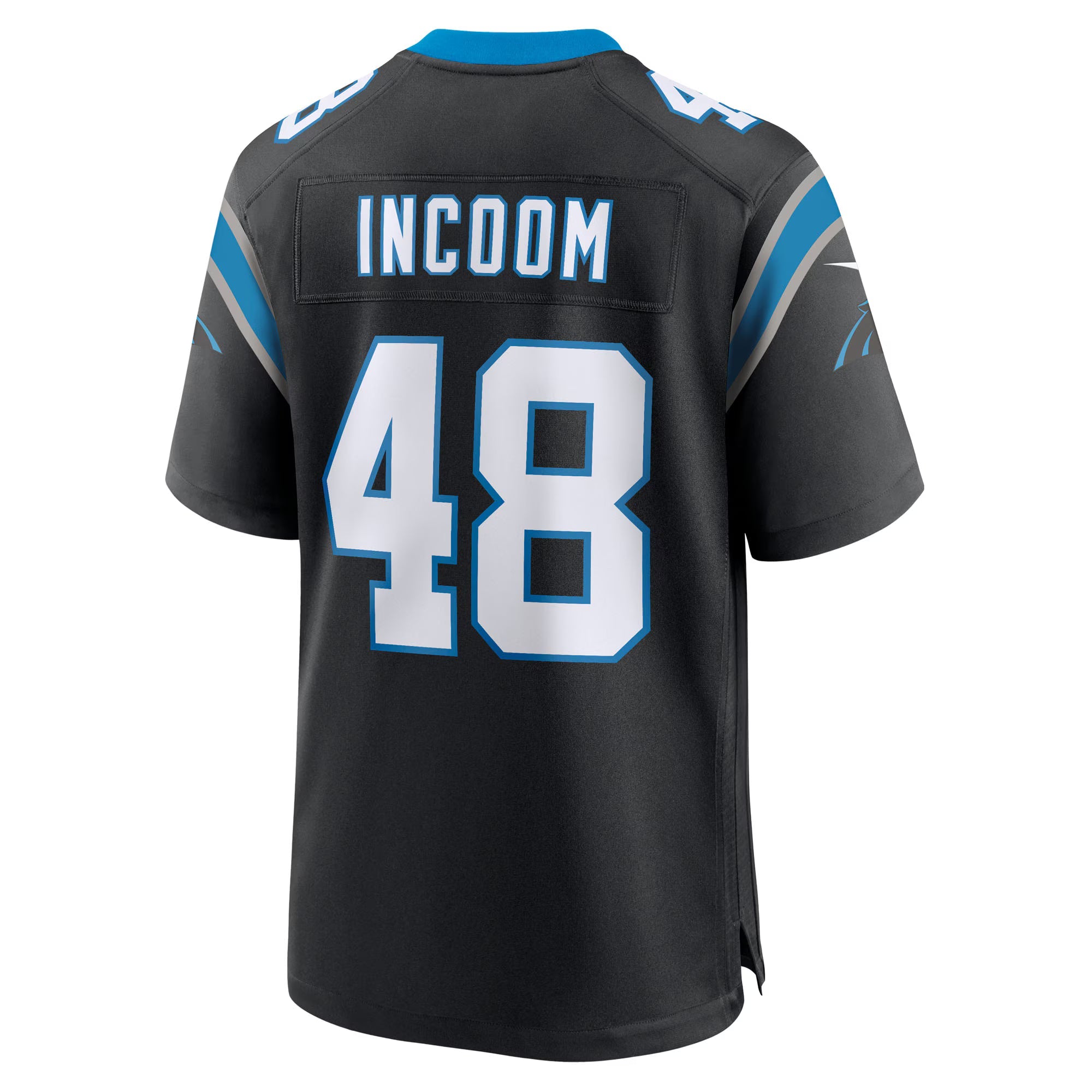 Carolina Panthers Thomas Incoom Black Team Game Jersey