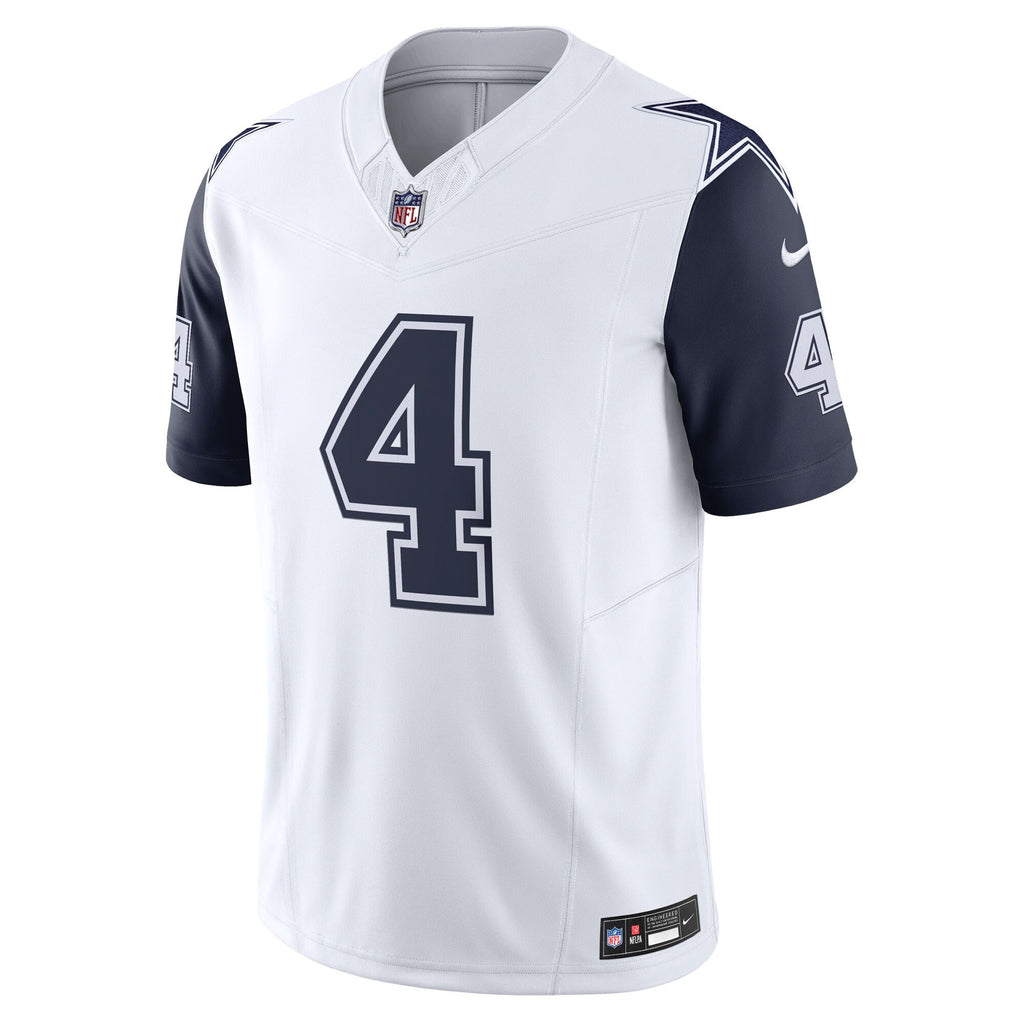 Dallas Cowboys Dak Prescott White Vapor F.U.S.E. Limited Jersey