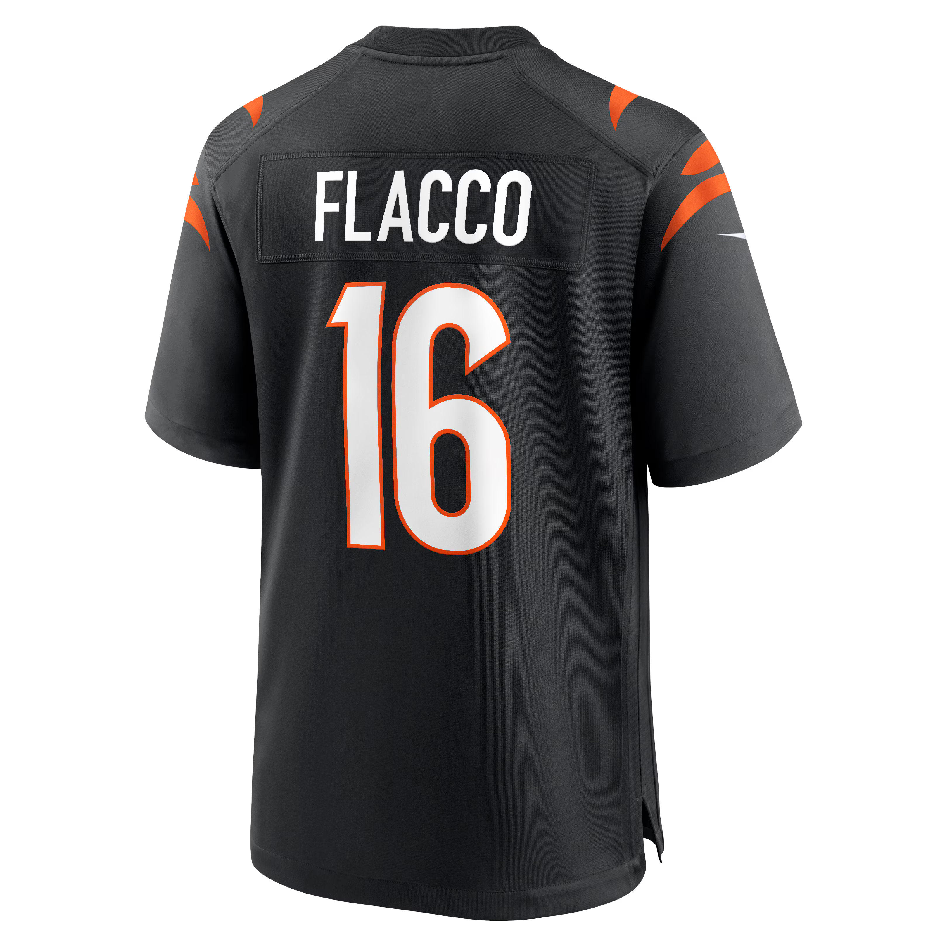 Cincinnati Bengals Joe Flacco Black Team Game Jersey