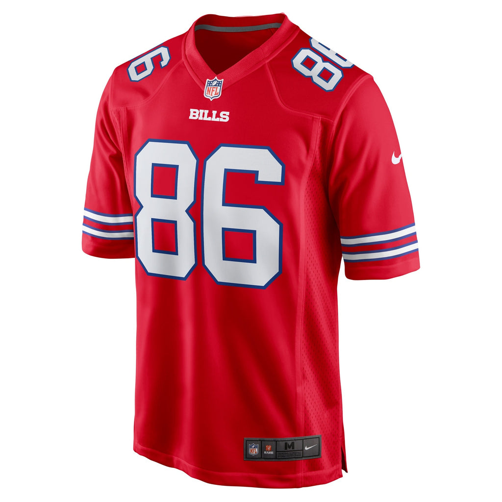 Buffalo Bills Dalton Kincaid Red Alternate Game Jersey