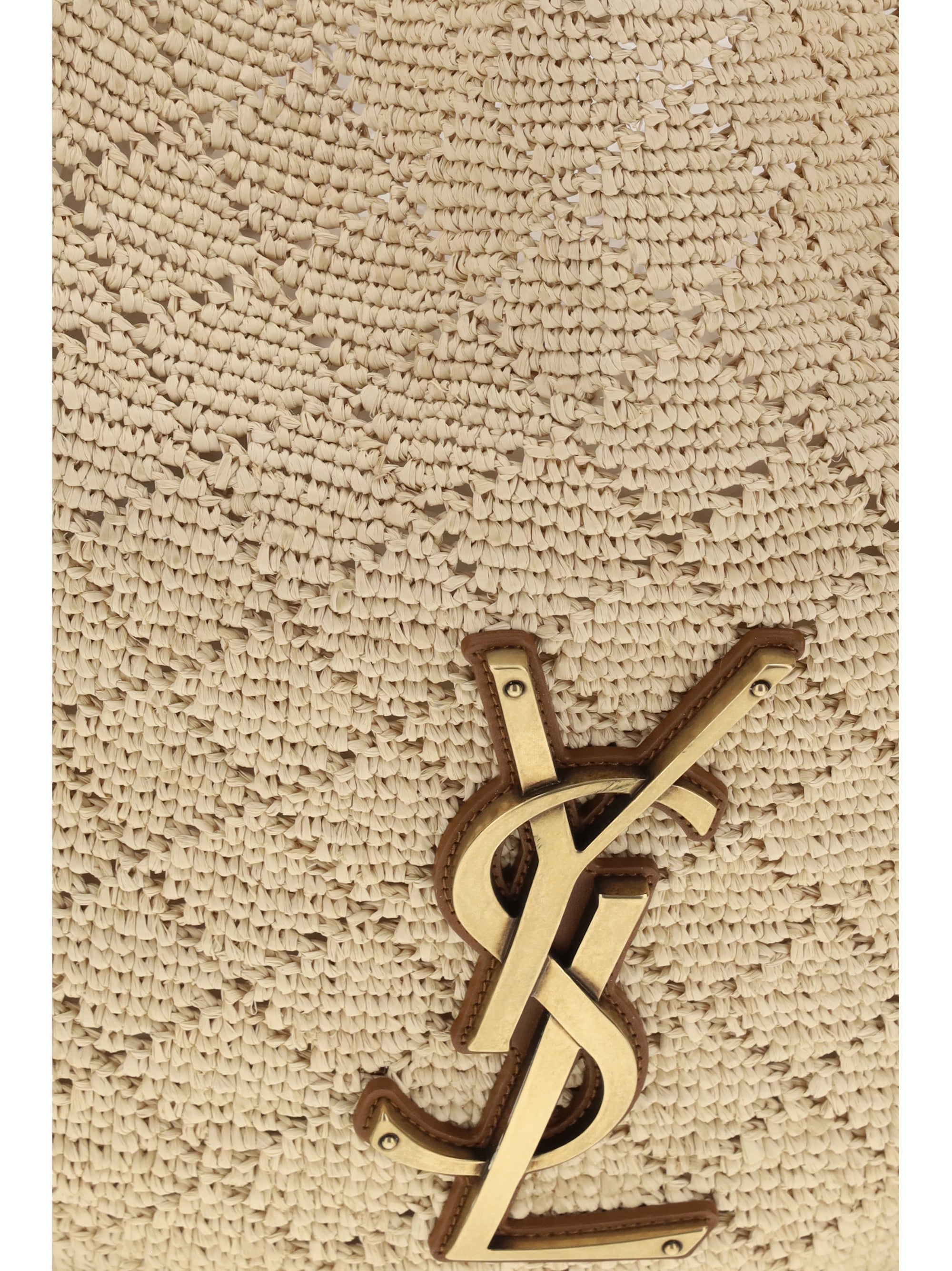 Saint Laurent Women Icare Hobo Bag In Raffia
