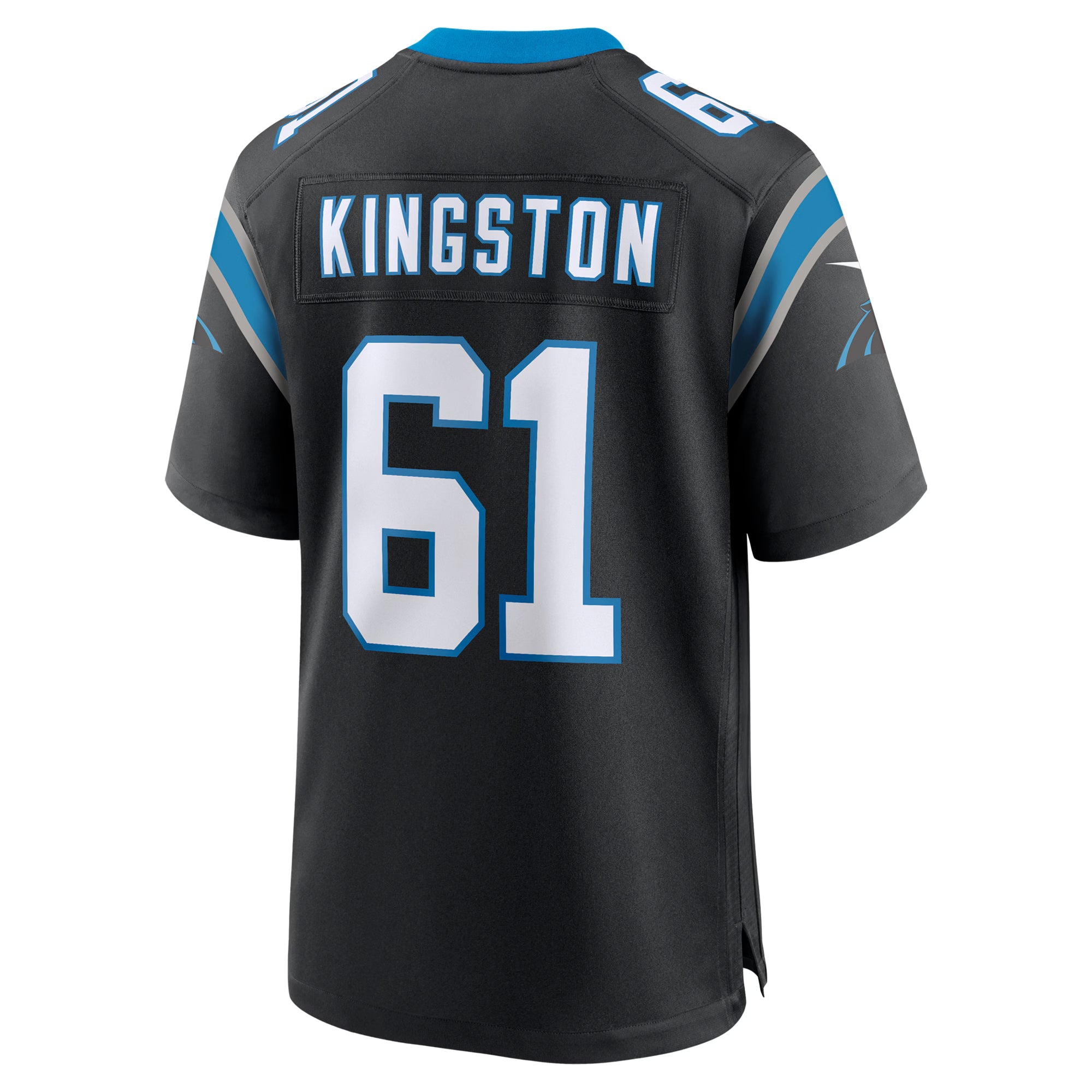 Carolina Panthers Jarrett Kingston Black Game Jersey