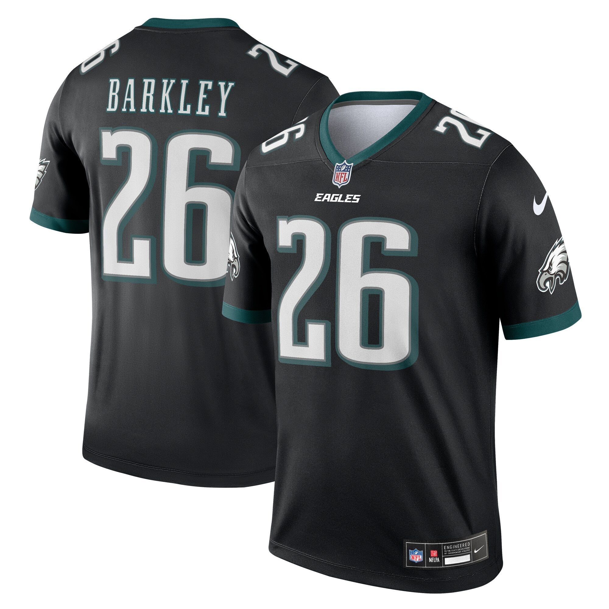 Philadelphia Eagles Saquon Barkley Black Legend Player Performance Top