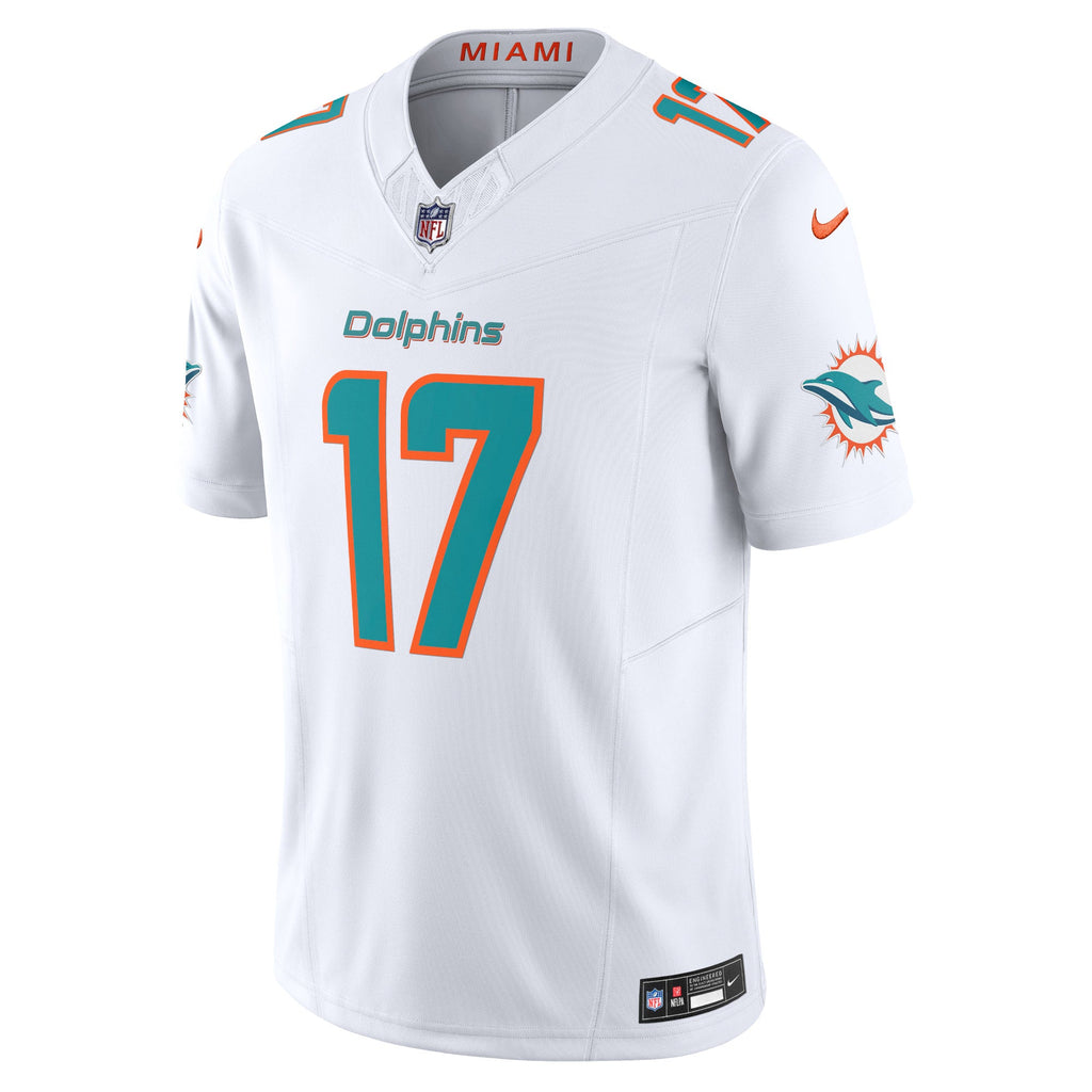 Miami Dolphins Jaylen Waddle White Vapor F.U.S.E. Limited Jersey