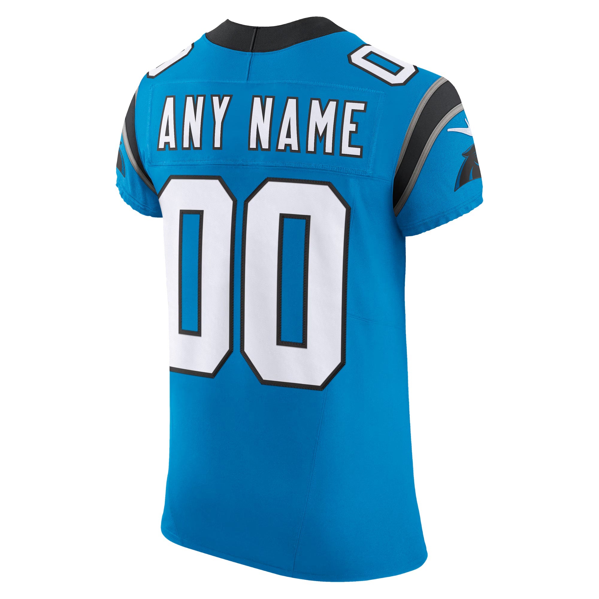 Carolina Panthers Blue Vapor F.U.S.E. Elite Custom Jersey
