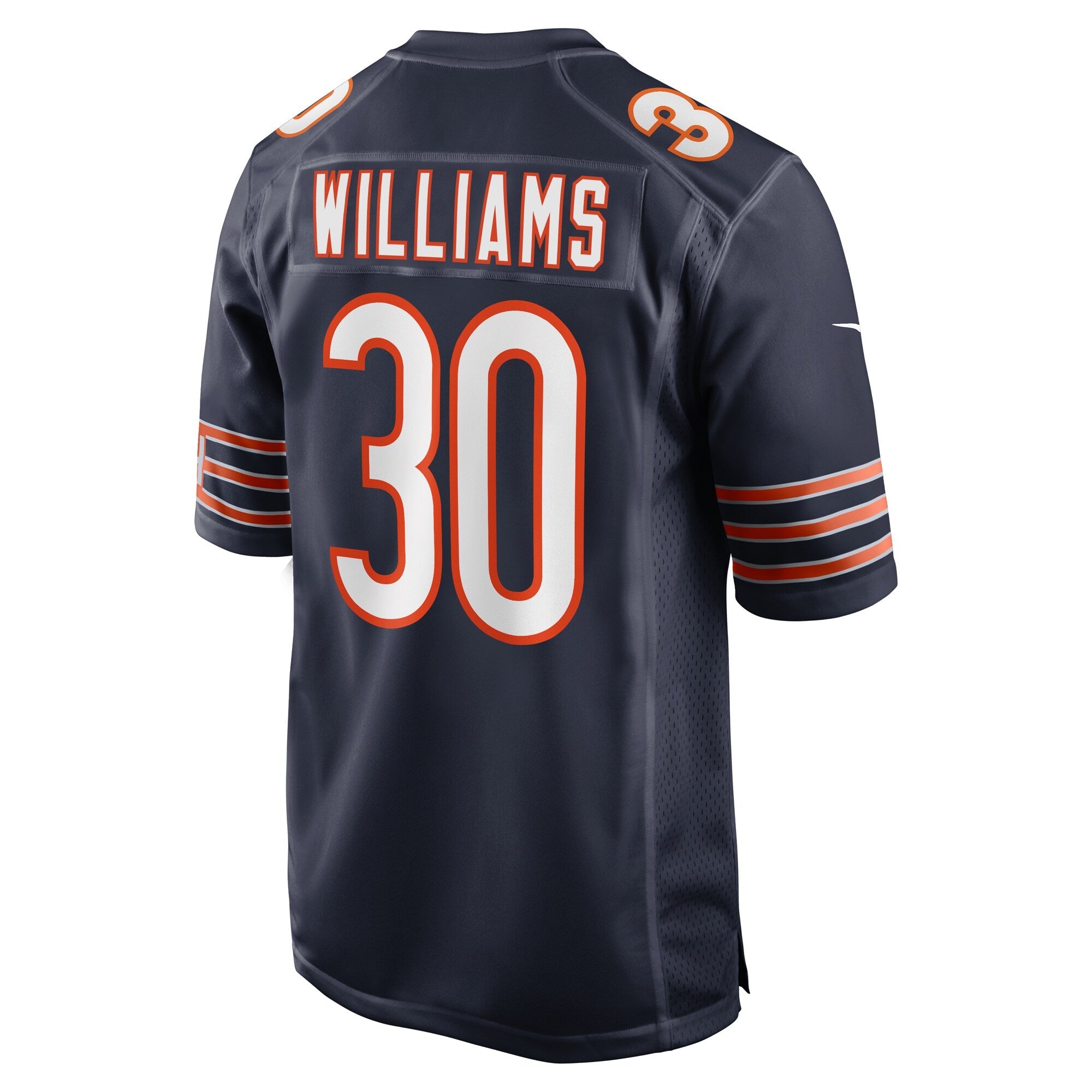 Chicago Bears Joejuan Williams Navy Game Jersey