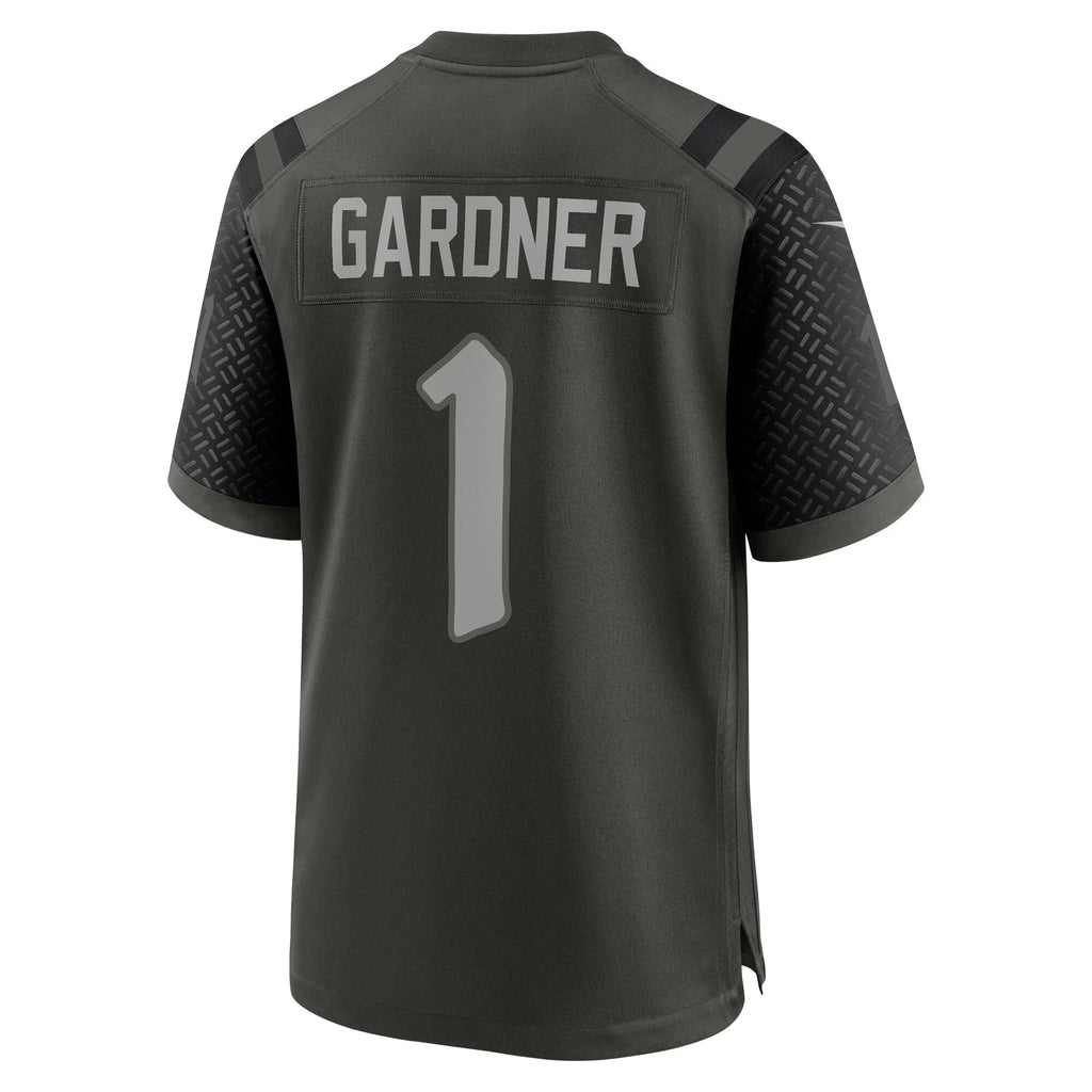 New York Jets Ahmad Sauce Gardner Gotham Green 2025 Rivalries Collection Game Jersey
