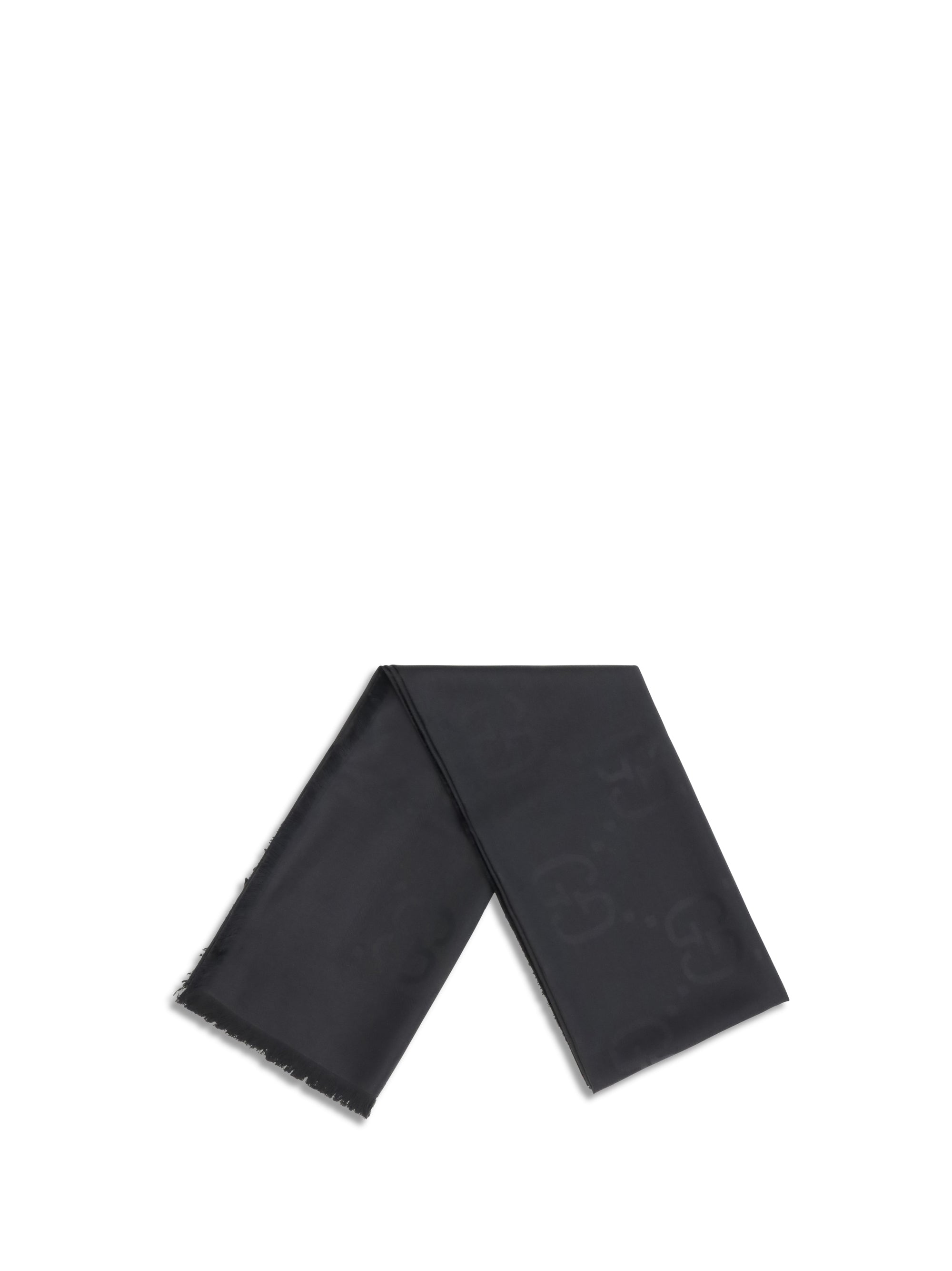 Gucci Women Scarf In Wool And Silk
