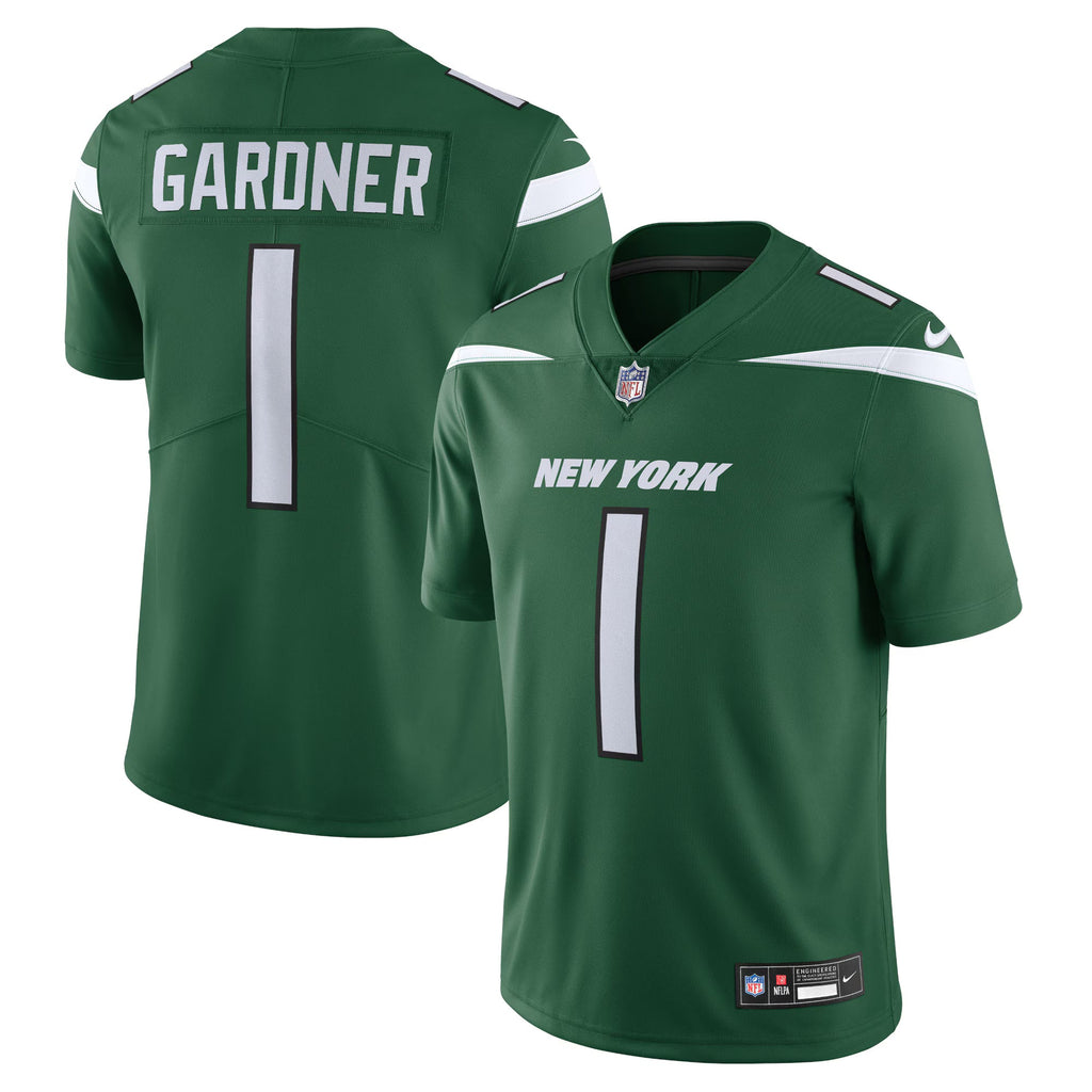New York Jets Ahmad Sauce Gardner Gotham Green Vapor Untouchable Limited Jersey