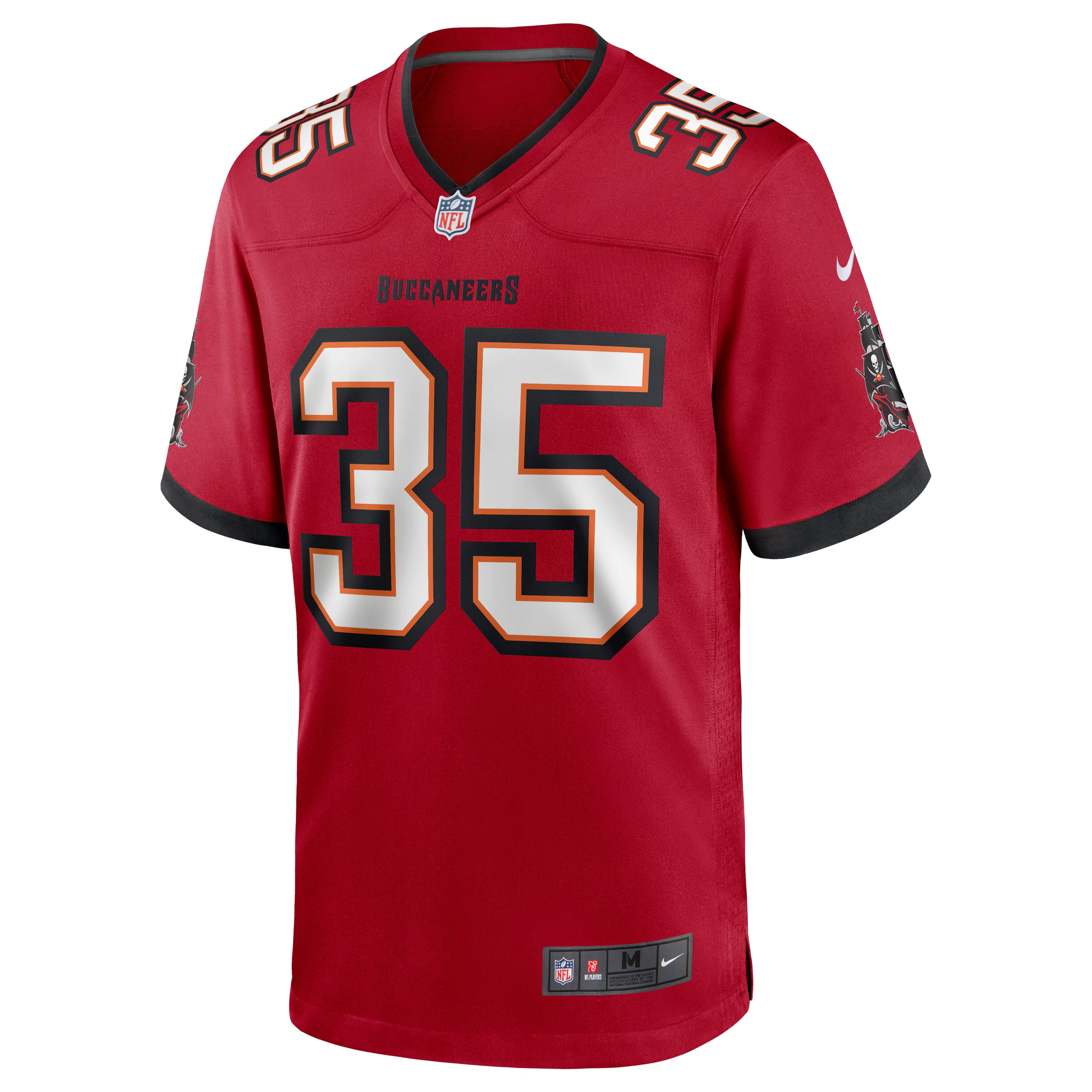Tampa Bay Buccaneers Jamel Dean Red Game Jersey
