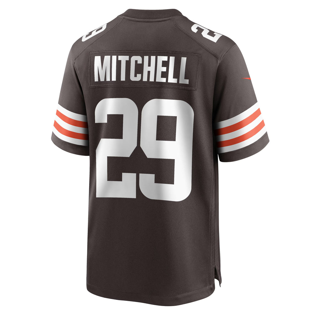 Cleveland Browns Cameron Mitchell Brown Team Game Jersey