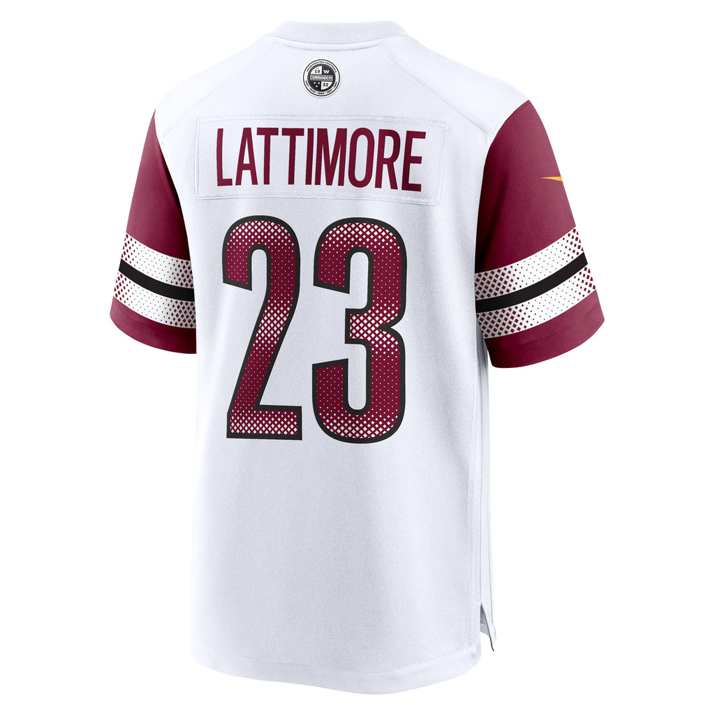 Washington Commanders Marshon Lattimore White Game Jersey