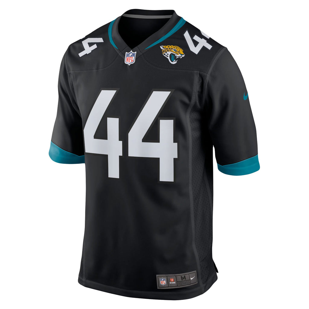 Jacksonville Jaguars Travon Walker Black Player Game Jersey
