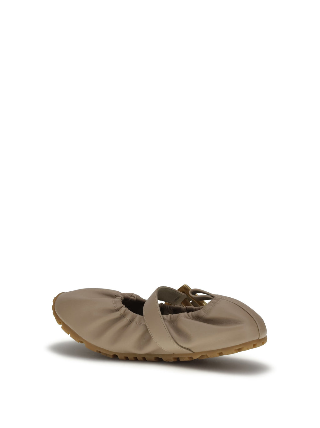 Balmain Women Buckle Strap Ballerinas