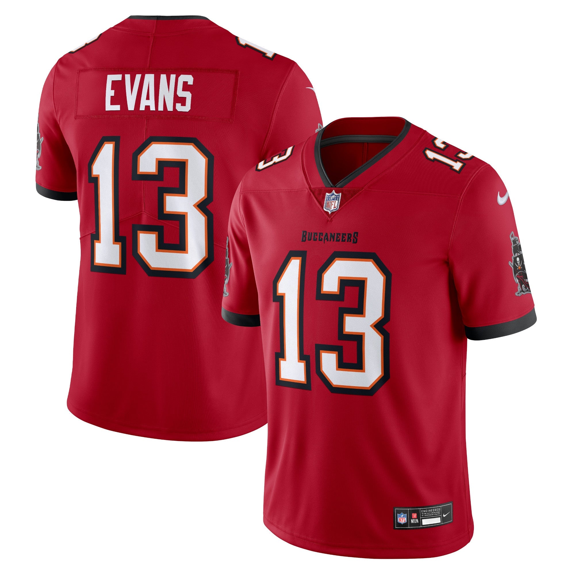 Tampa Bay Buccaneers Mike Evans Red Vapor Untouchable Limited Jersey