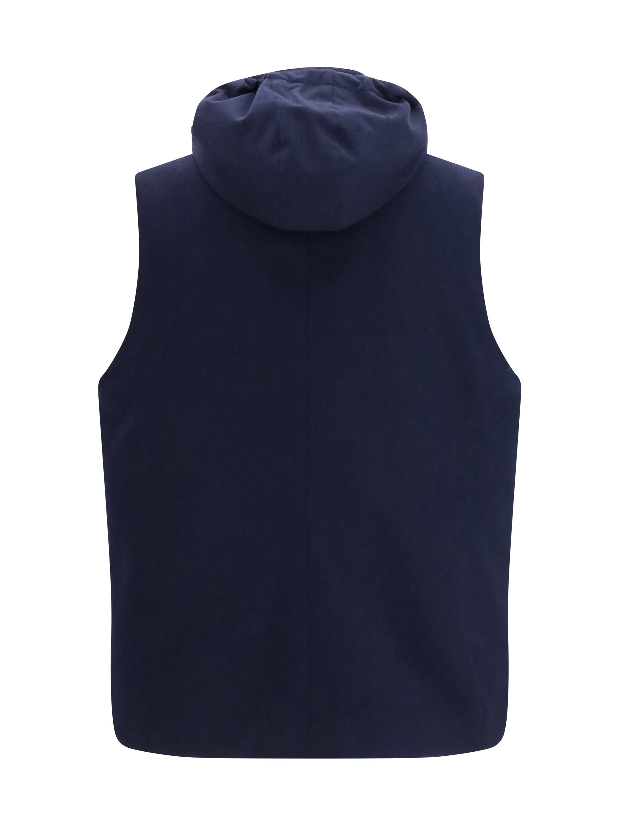 Brunello Cucinelli Men Wool Down Vest