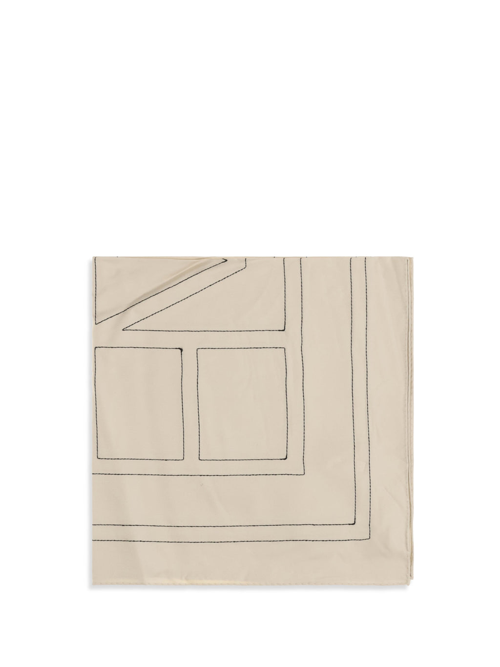 Toteme Women Silk Scarf With Embroidery