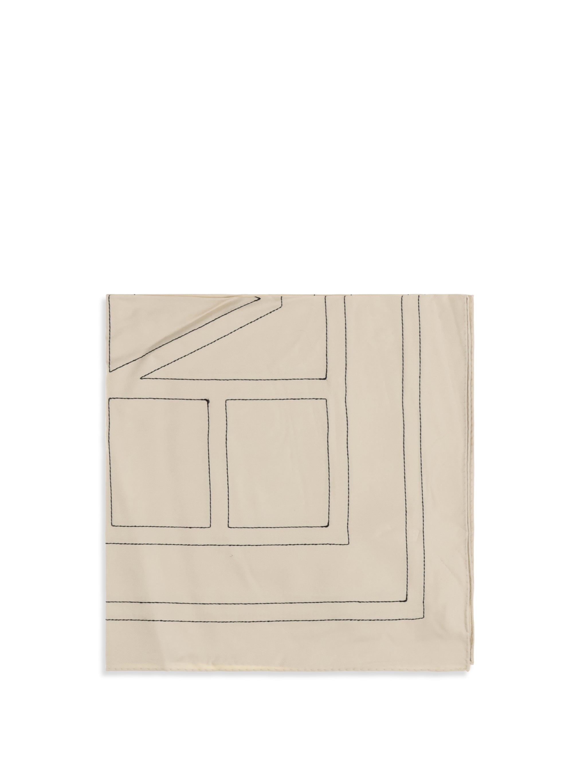 Toteme Women Silk Scarf With Embroidery