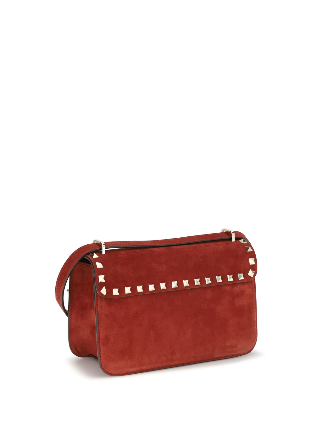 Valentino Garavani Women Rockstud Mini Suede Shoulder Bag