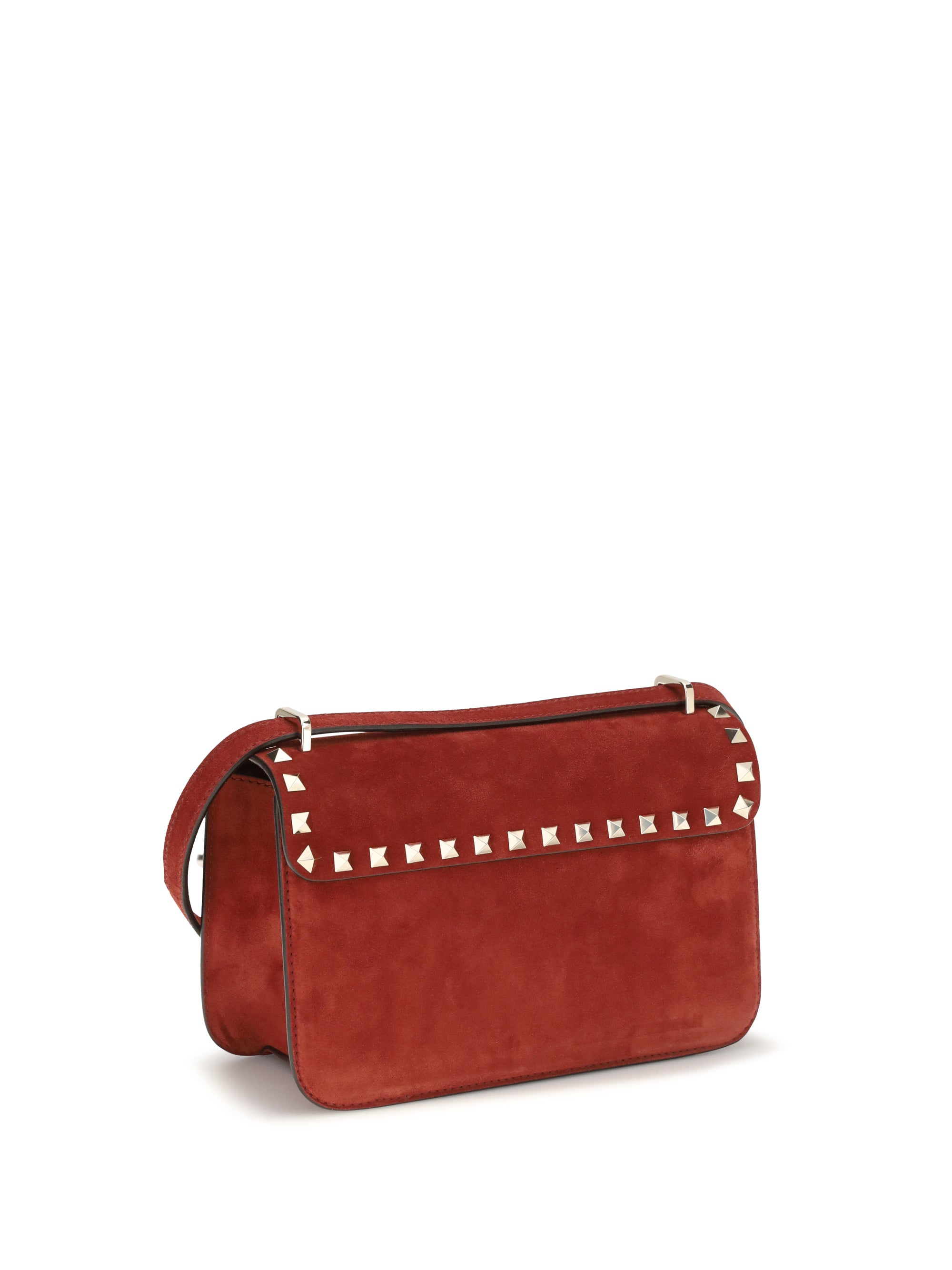 Valentino Garavani Women Rockstud Mini Suede Shoulder Bag