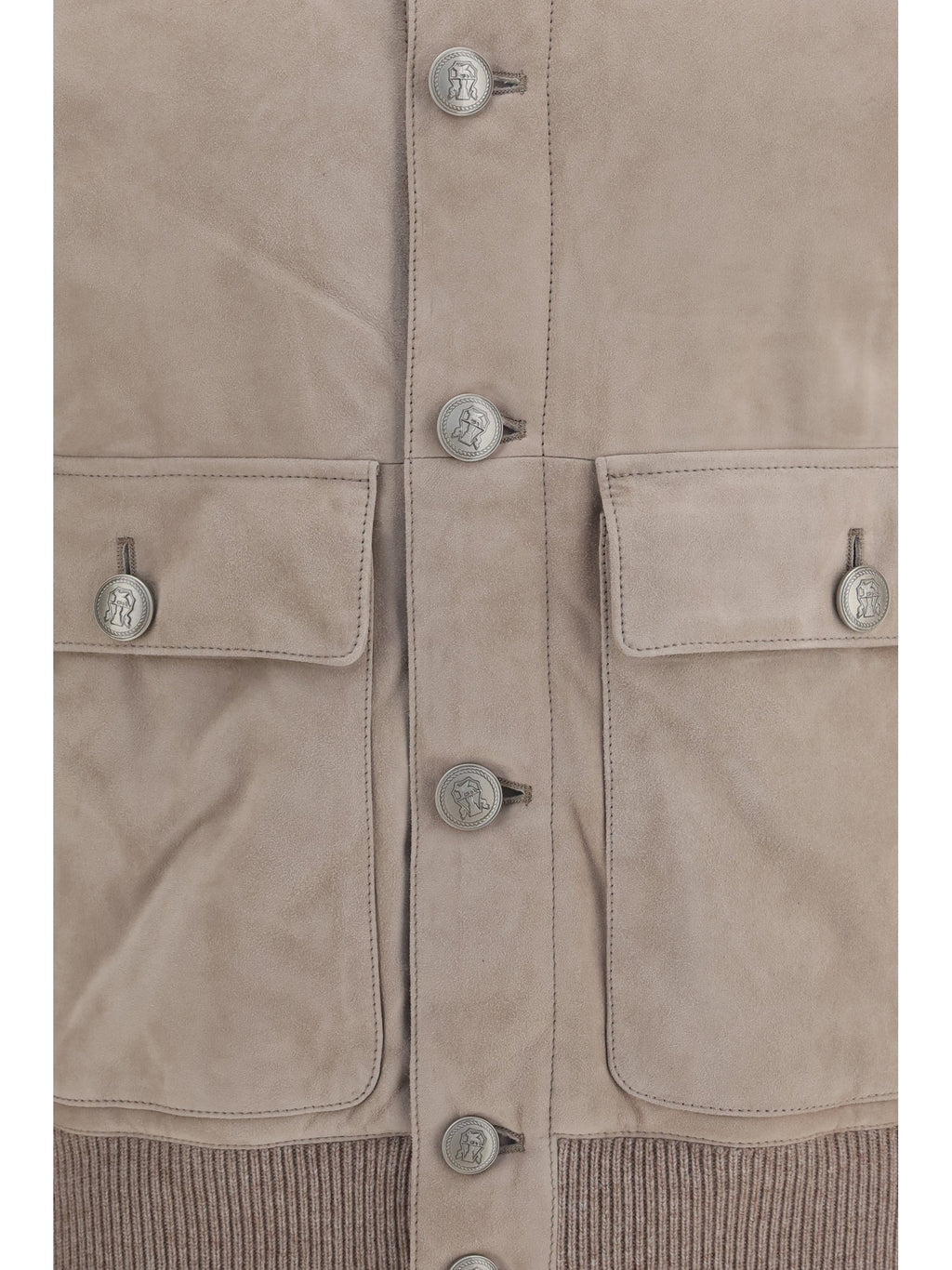 Brunello Cucinelli Men Suede Jacket