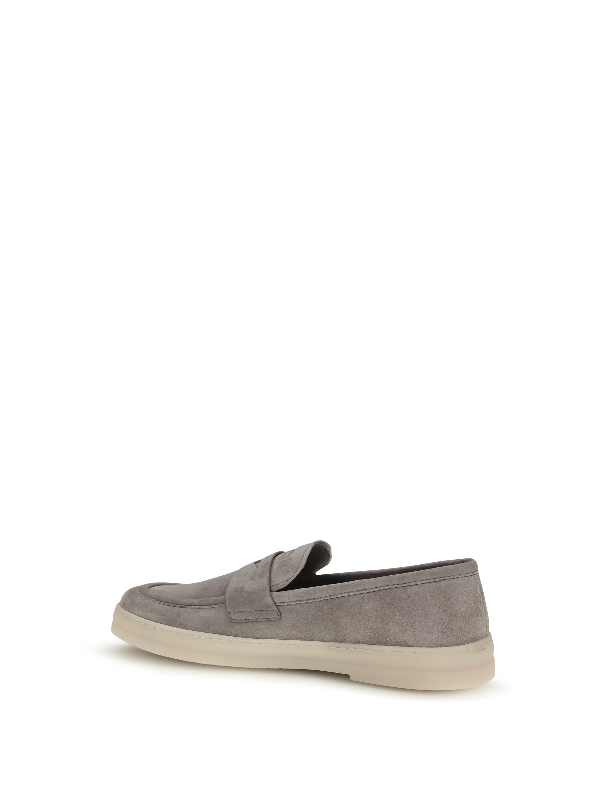 Prada Men Suede Loafers