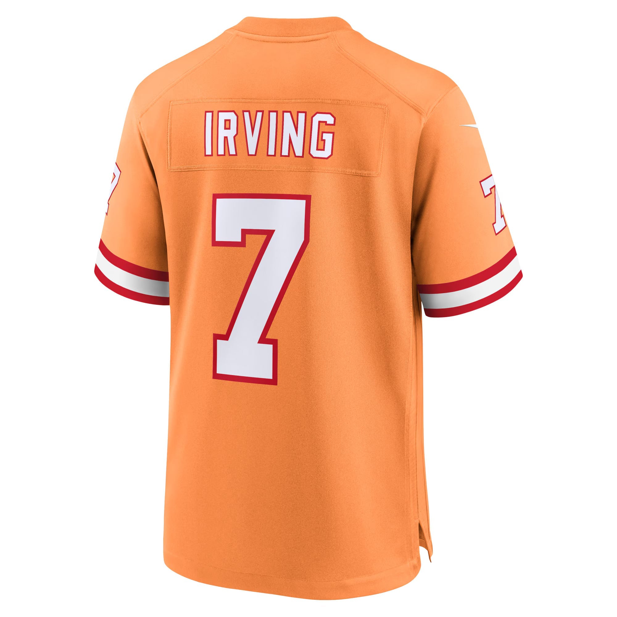 Tampa Bay Buccaneers Bucky Irving Creamsicle 50th Season Game Jersey