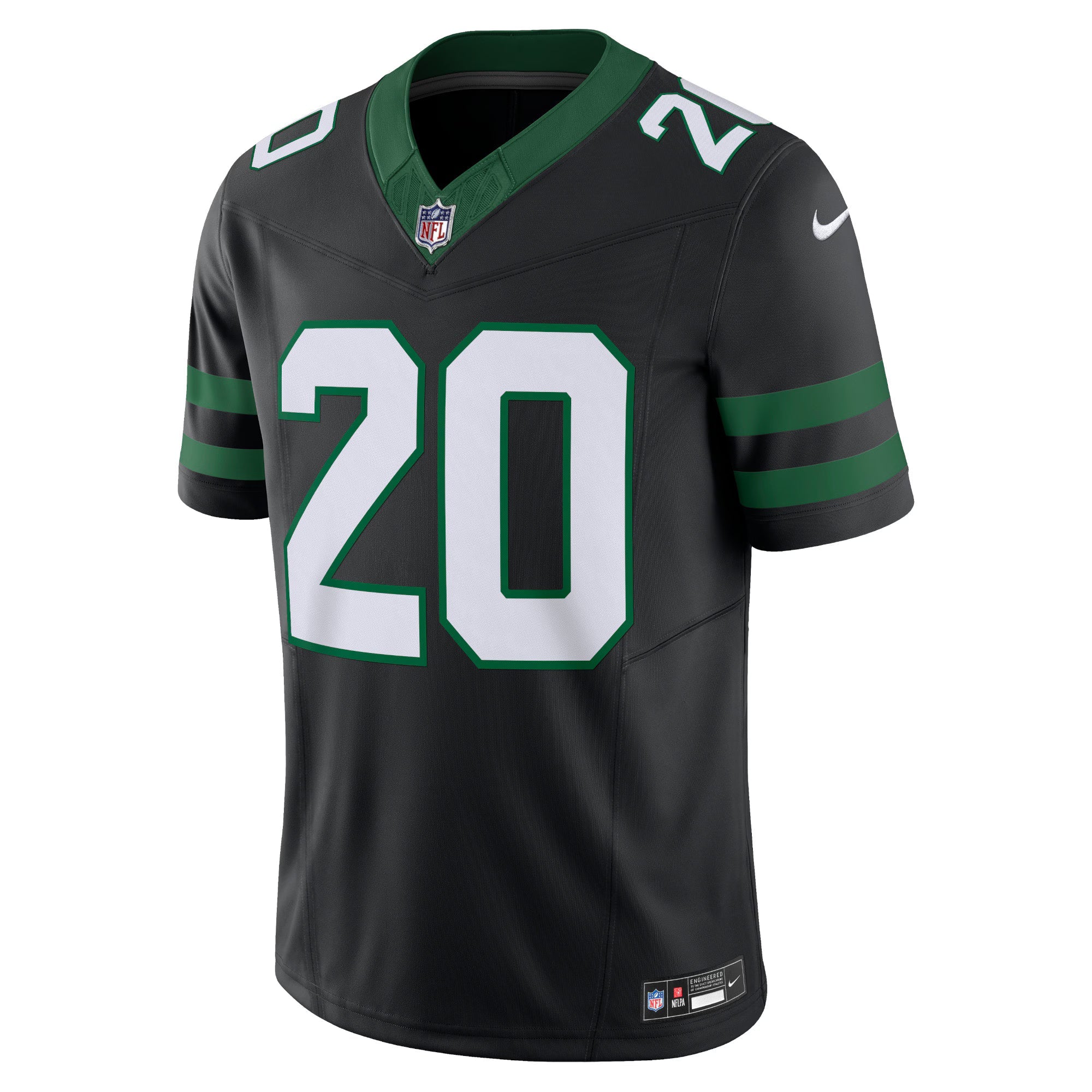 New York Jets Breece Hall Legacy Black Alternate Vapor F.U.S.E. Limited Jersey
