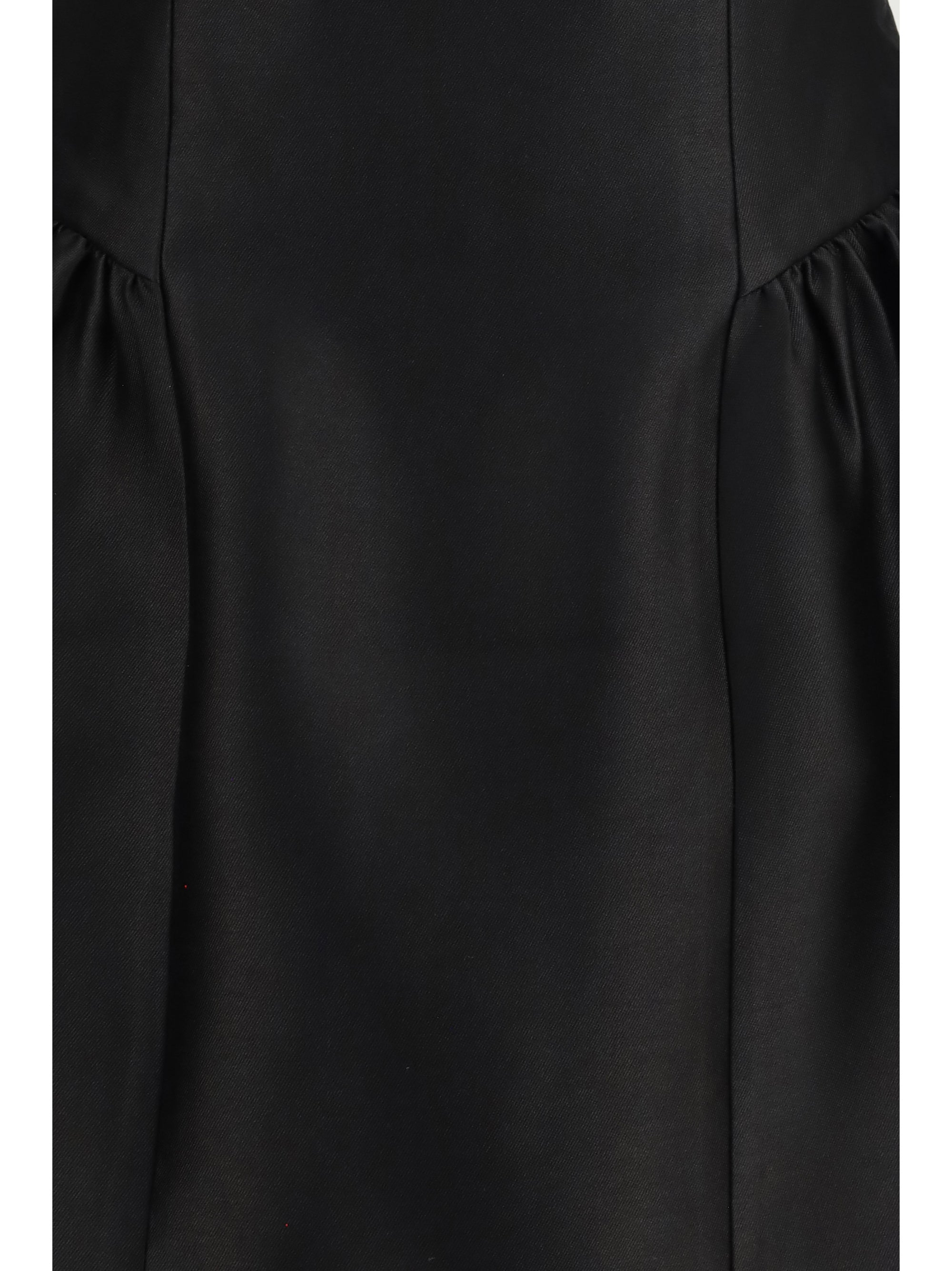 Self-Portrait Women Short Taffeta Dress With Collar