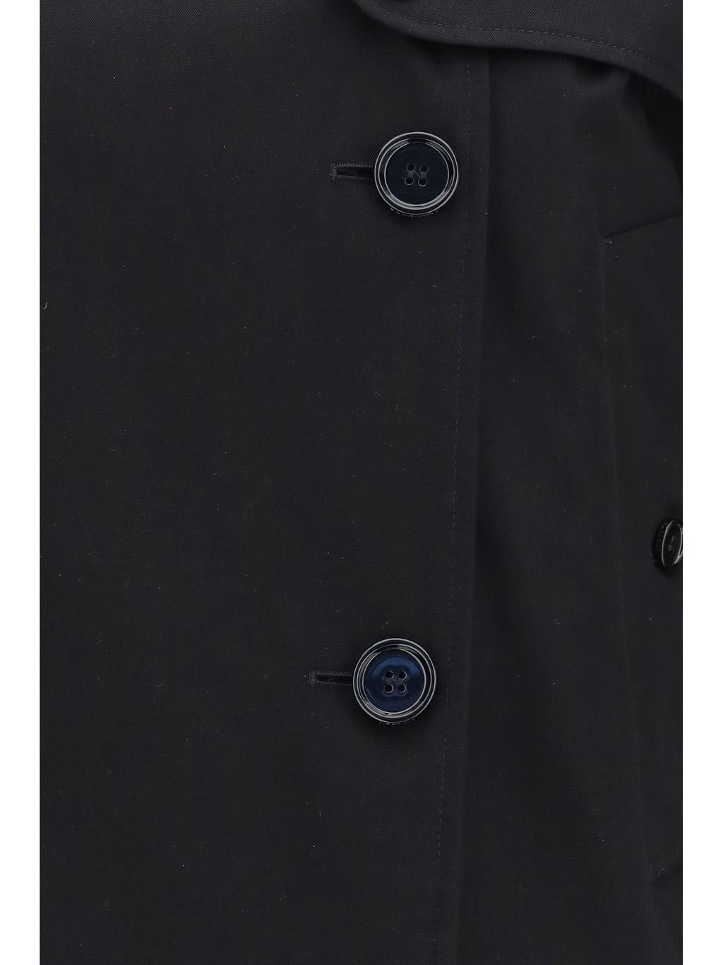 Burberry Women Mayfair Cropped Trench Jacket In Gabardine