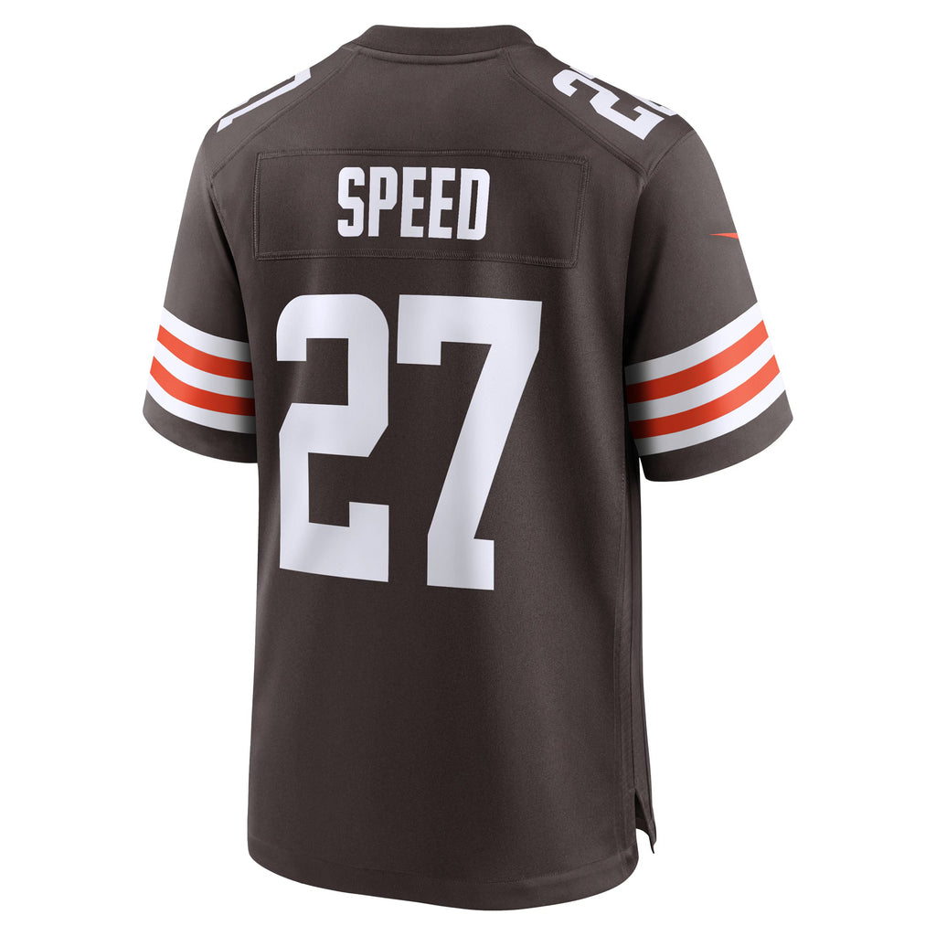 Cleveland Browns Ameer Speed Brown Team Game Jersey