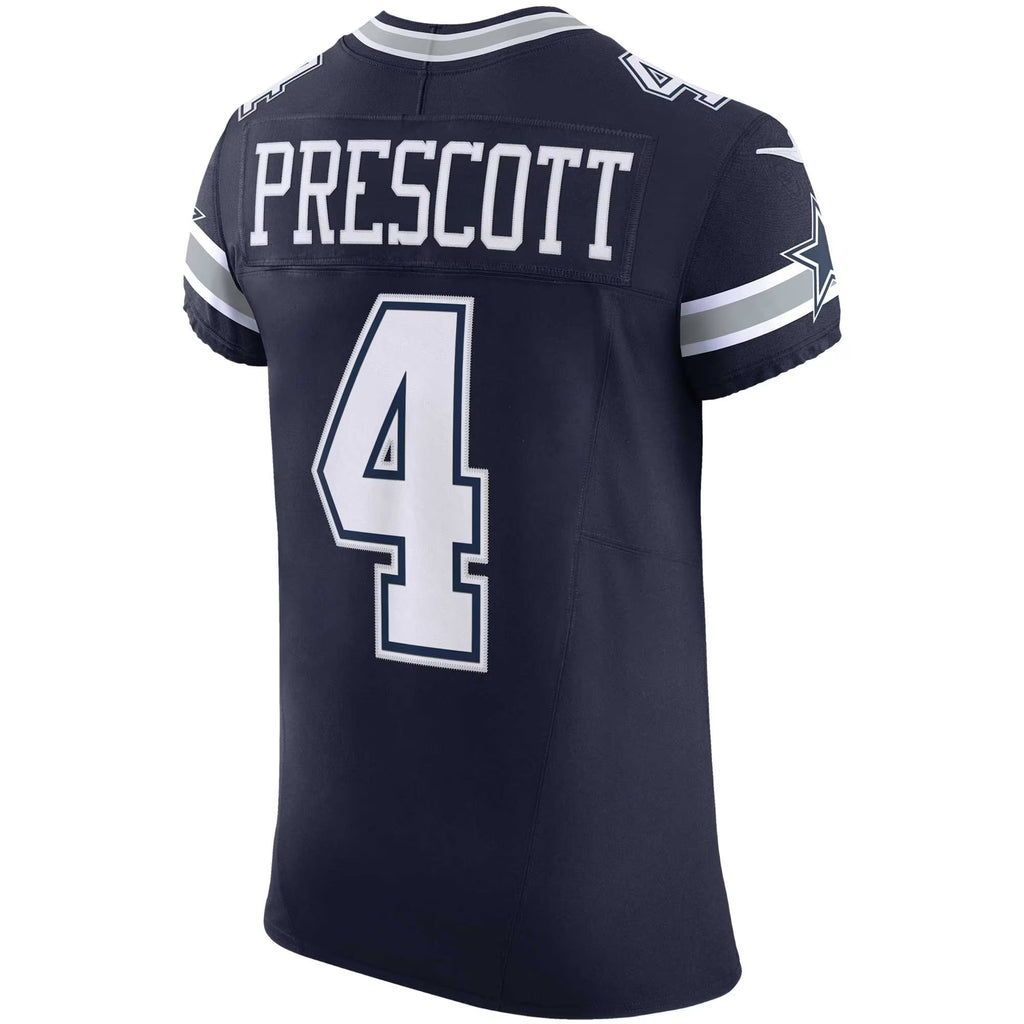 Dallas Cowboys Dak Prescott Navy Vapor F.U.S.E. Elite Jersey