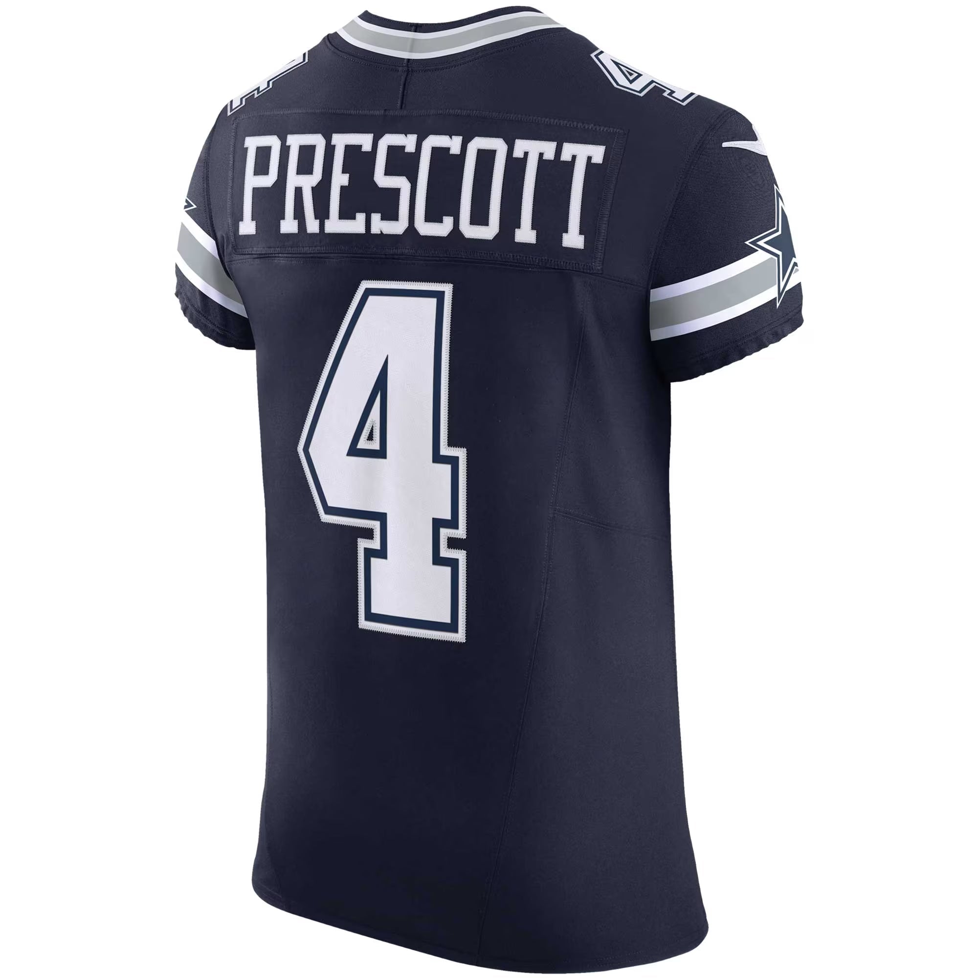 Dallas Cowboys Dak Prescott Navy Vapor F.U.S.E. Elite Jersey