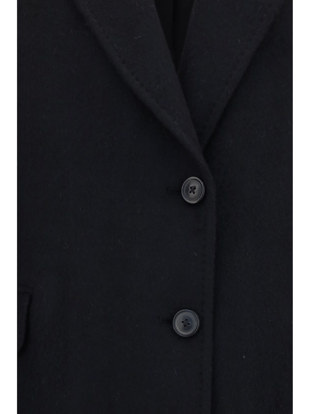 Our Legacy Women Manta Coat In Mohair And Wool Blend