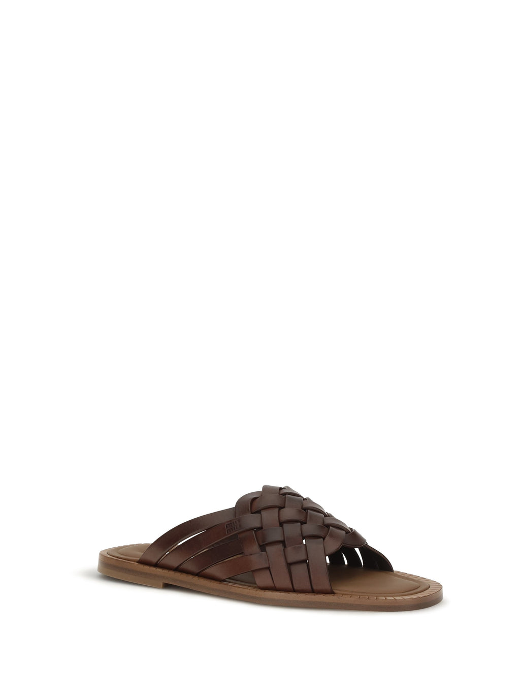 Miu Miu Women Leather Sandals