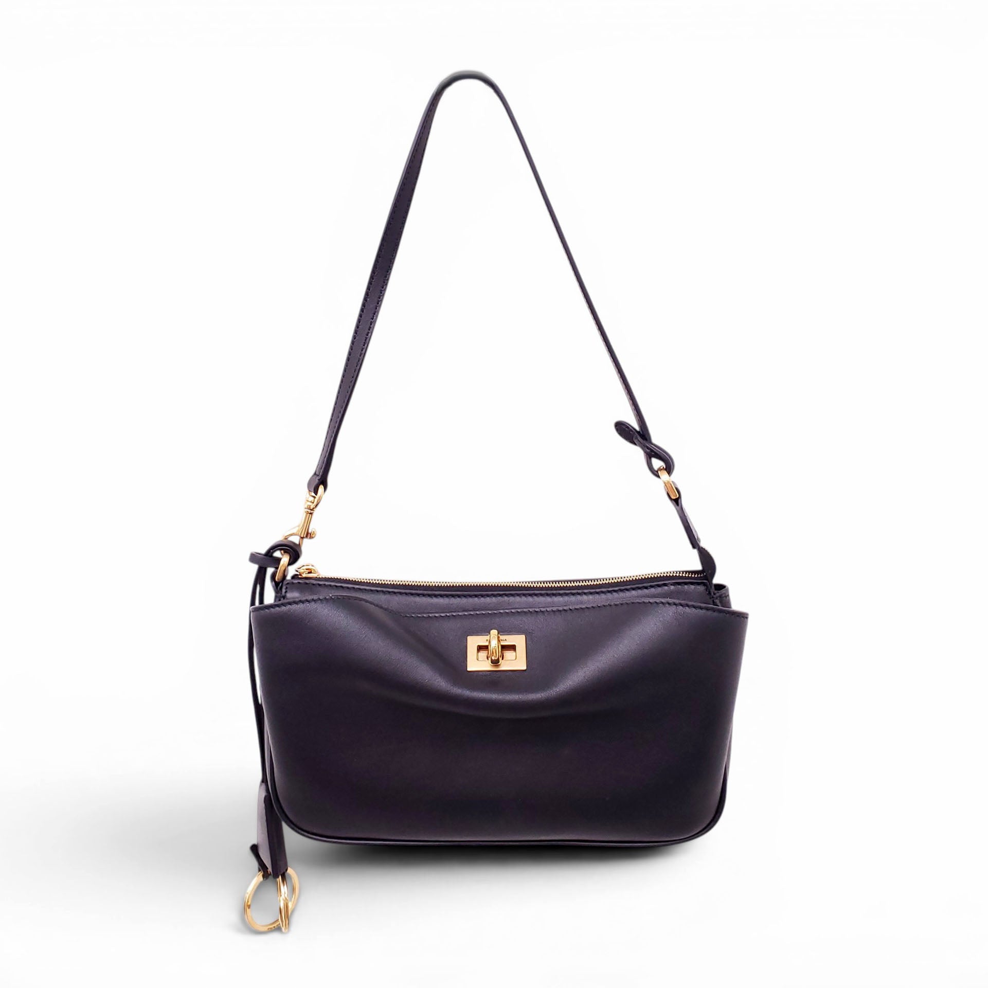 BALENCIAGA BLACK MINI RODEO BAG