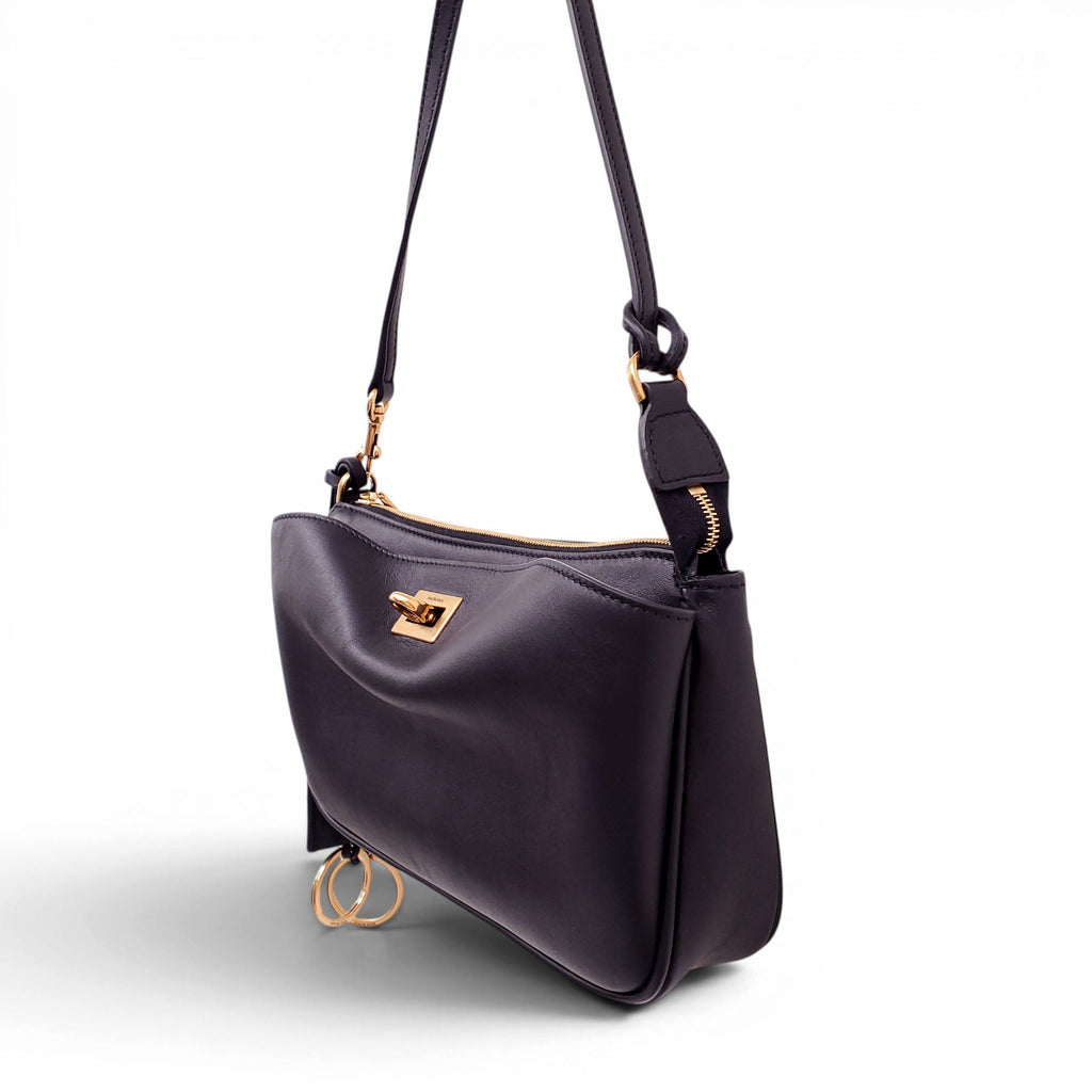 BALENCIAGA BLACK MINI RODEO BAG