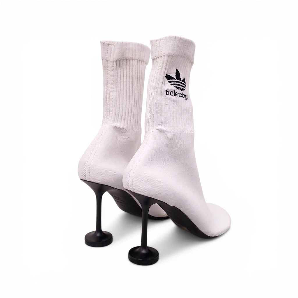 BALENCIAGA x ADIDAS WHITE ORIGINALS BOOTIES - SIZE 35