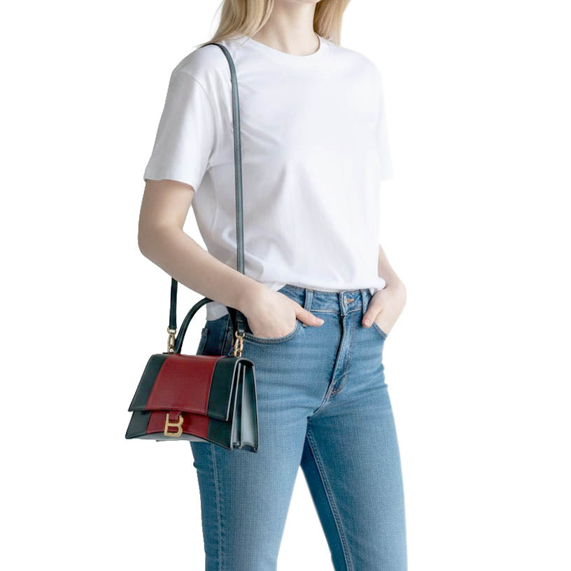 BALENCIAGA x GUCCI THE HACKER PROJECT SMALL HOURGLASS BAG