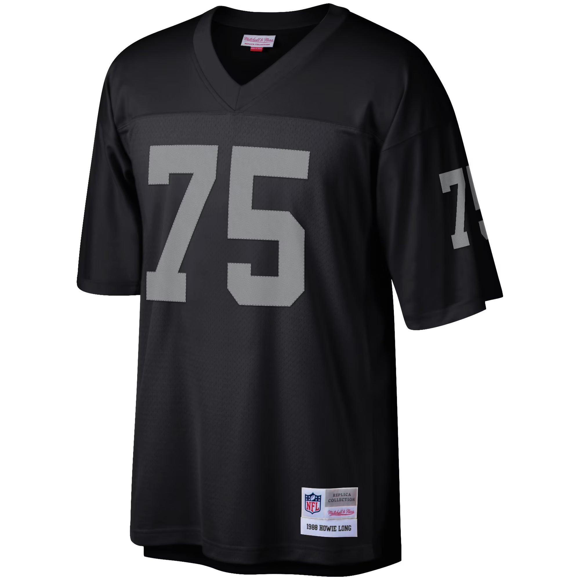 Las Vegas Raiders Howie Long Mitchell & Ness Black Retired Player Legacy Replica Jersey