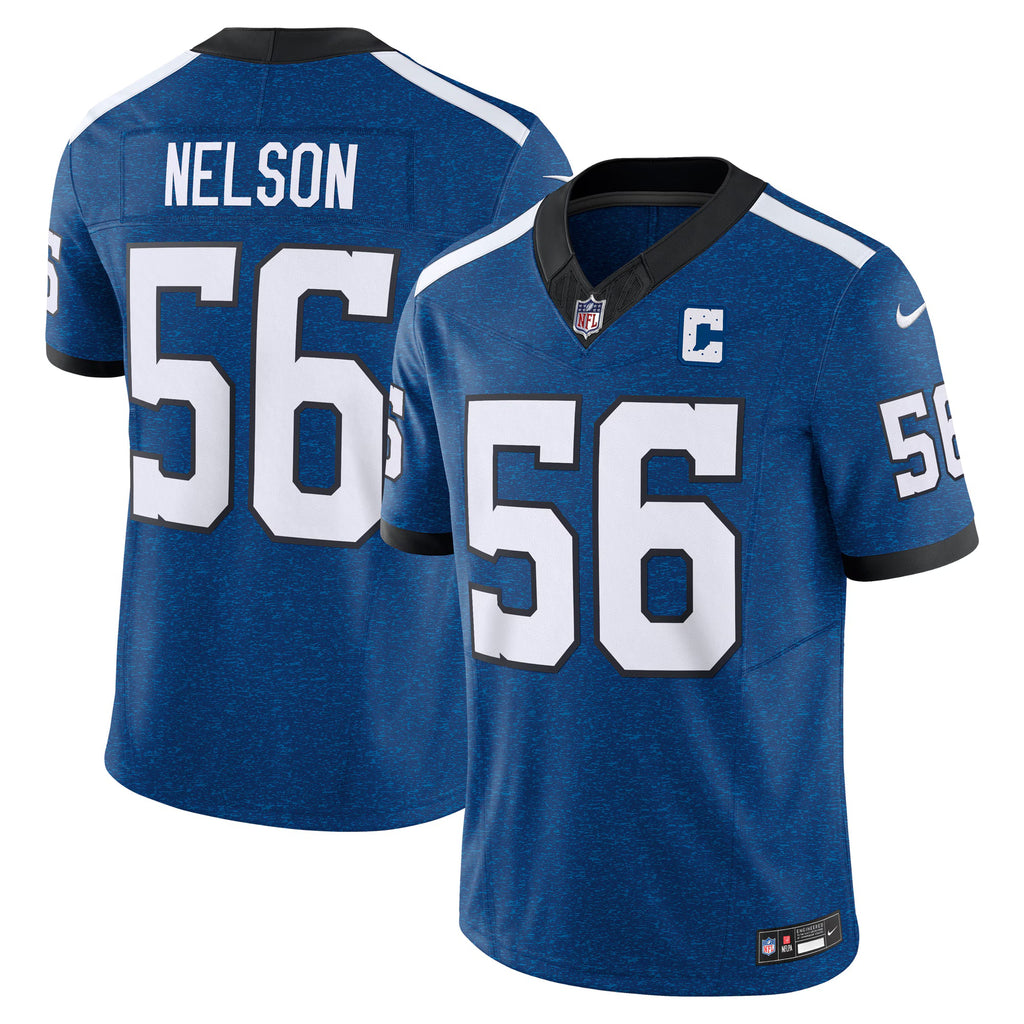 Indianapolis Colts Quenton Nelson Blue Vapor F.U.S.E. Limited Jersey