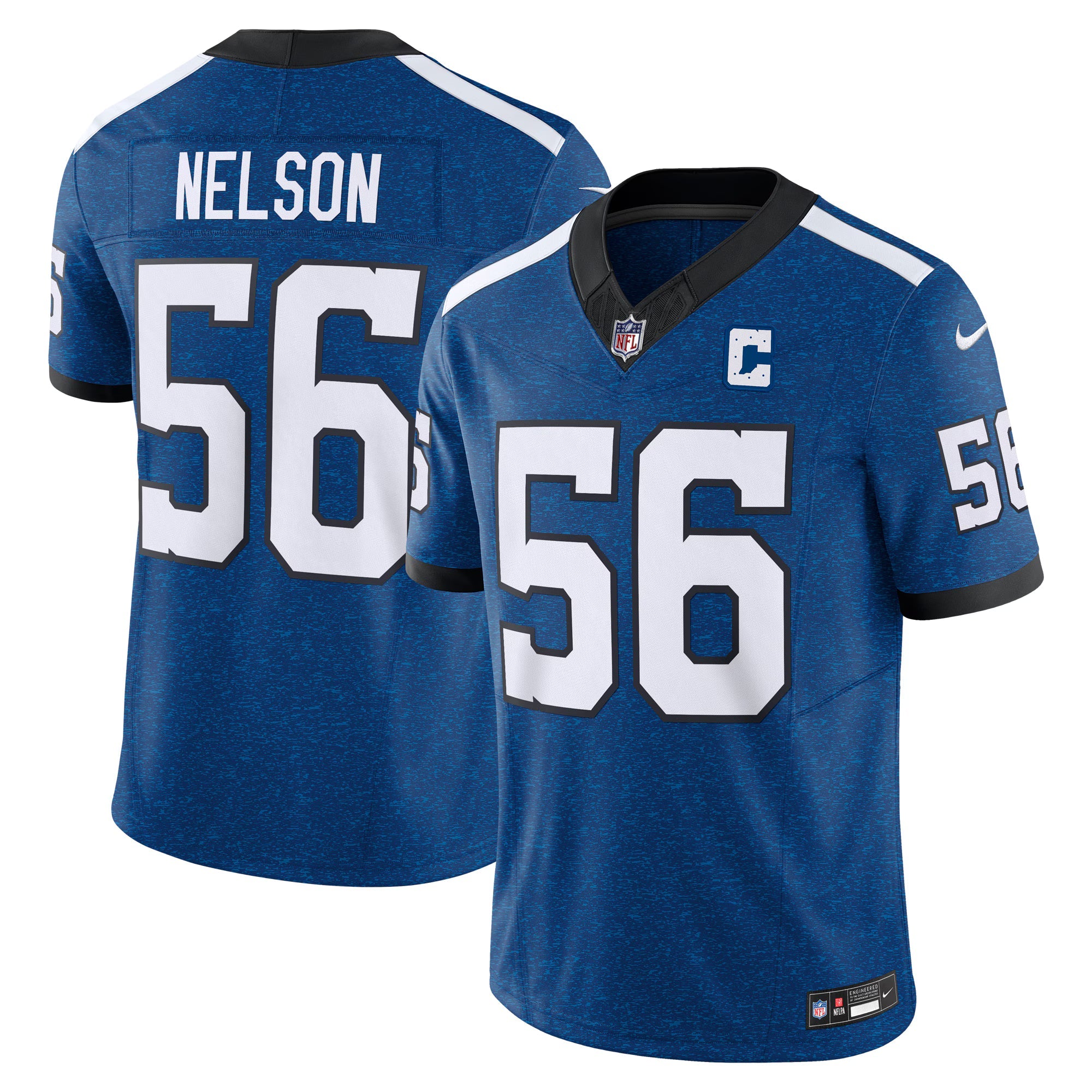 Indianapolis Colts Quenton Nelson Blue Vapor F.U.S.E. Limited Jersey