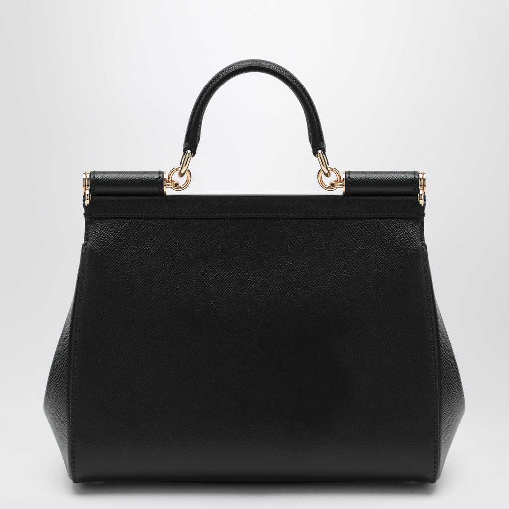 Dolce&Gabbana Large Black Sicily Handbag Women
