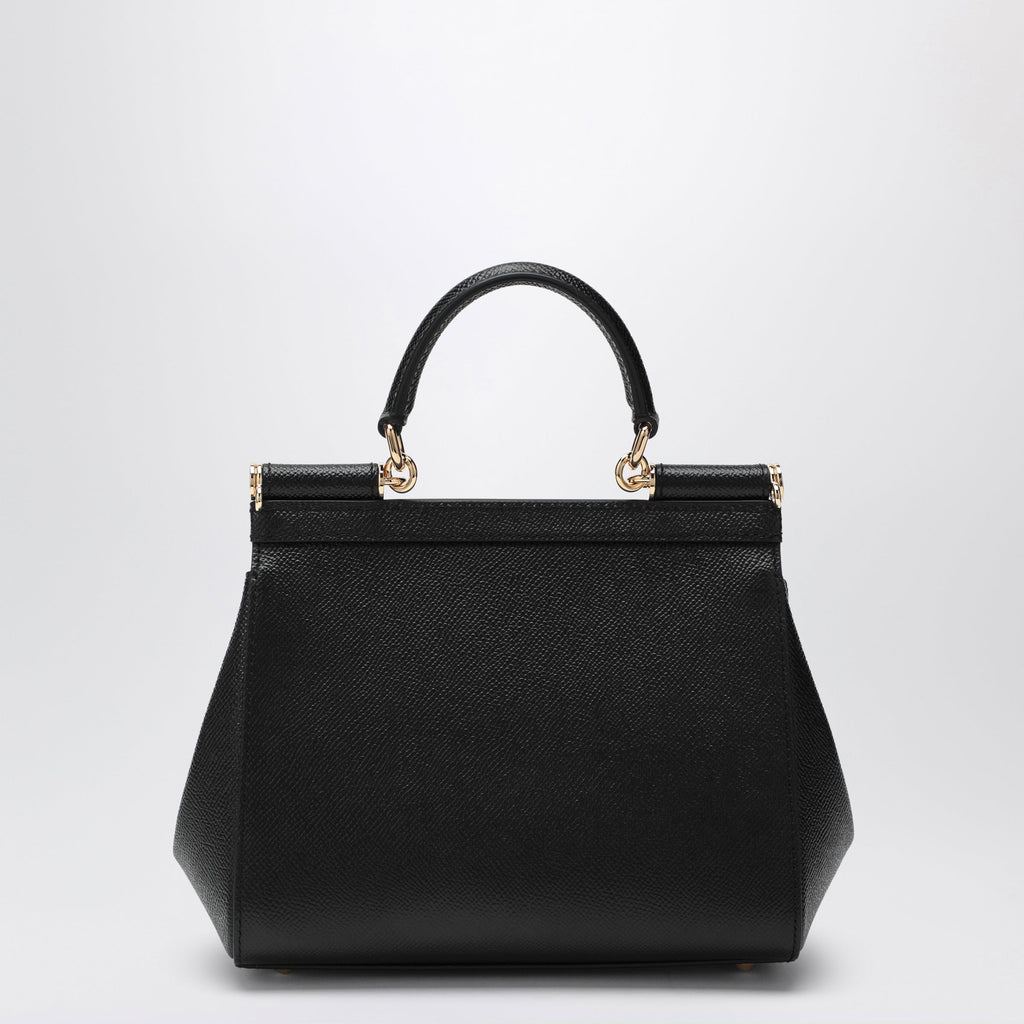 Dolce&Gabbana Medium Black Sicily Hand Bag Women