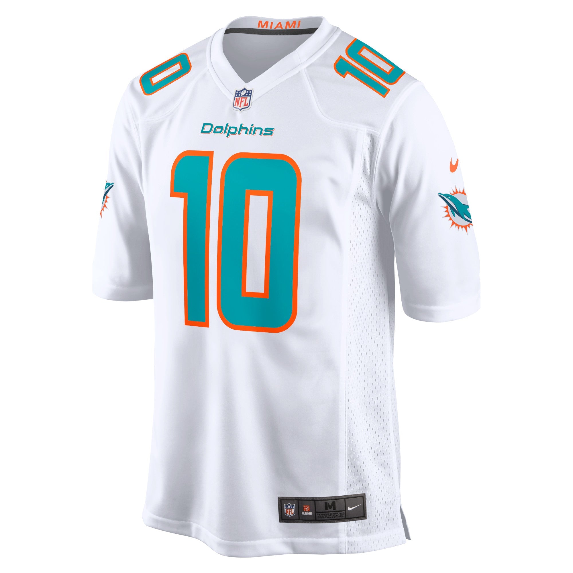 Miami Dolphins Tyreek Hill White Game Jersey