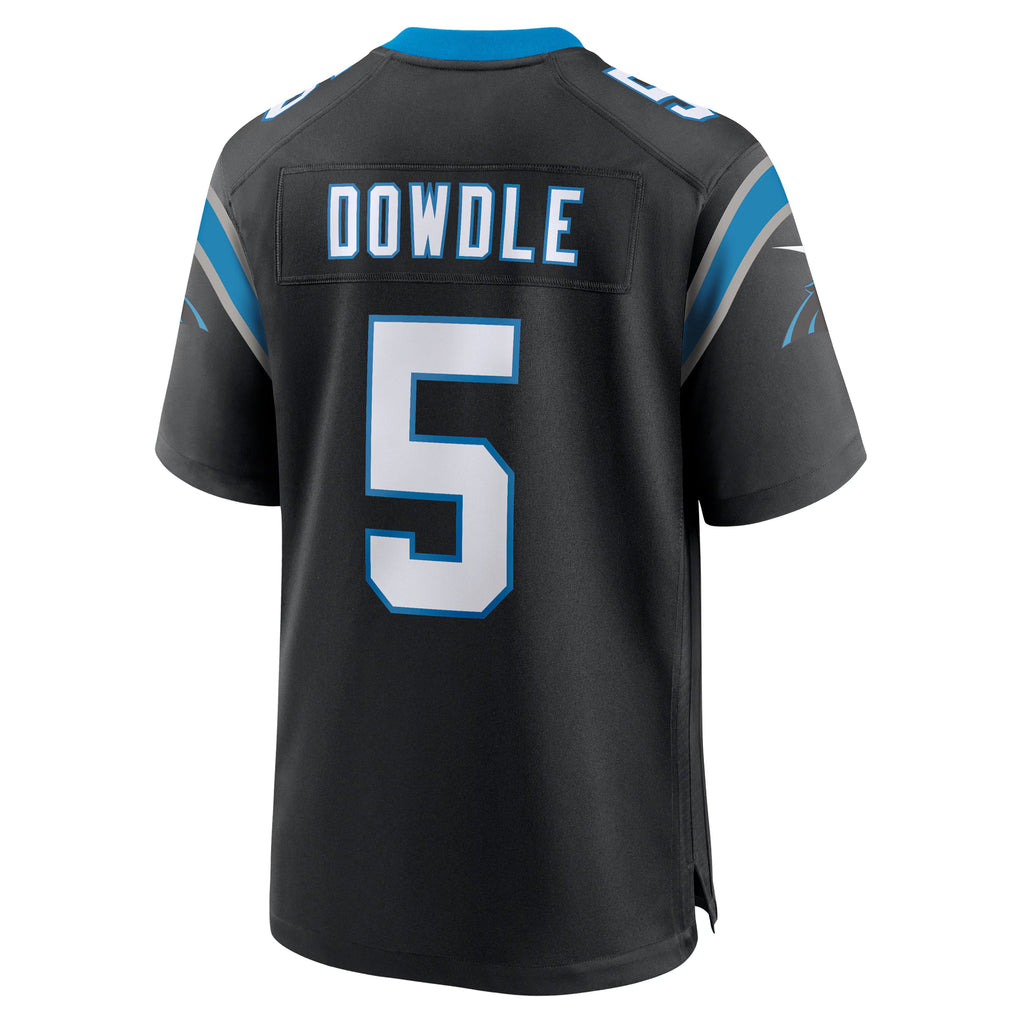 Carolina Panthers Rico Dowdle Black Team Game Jersey