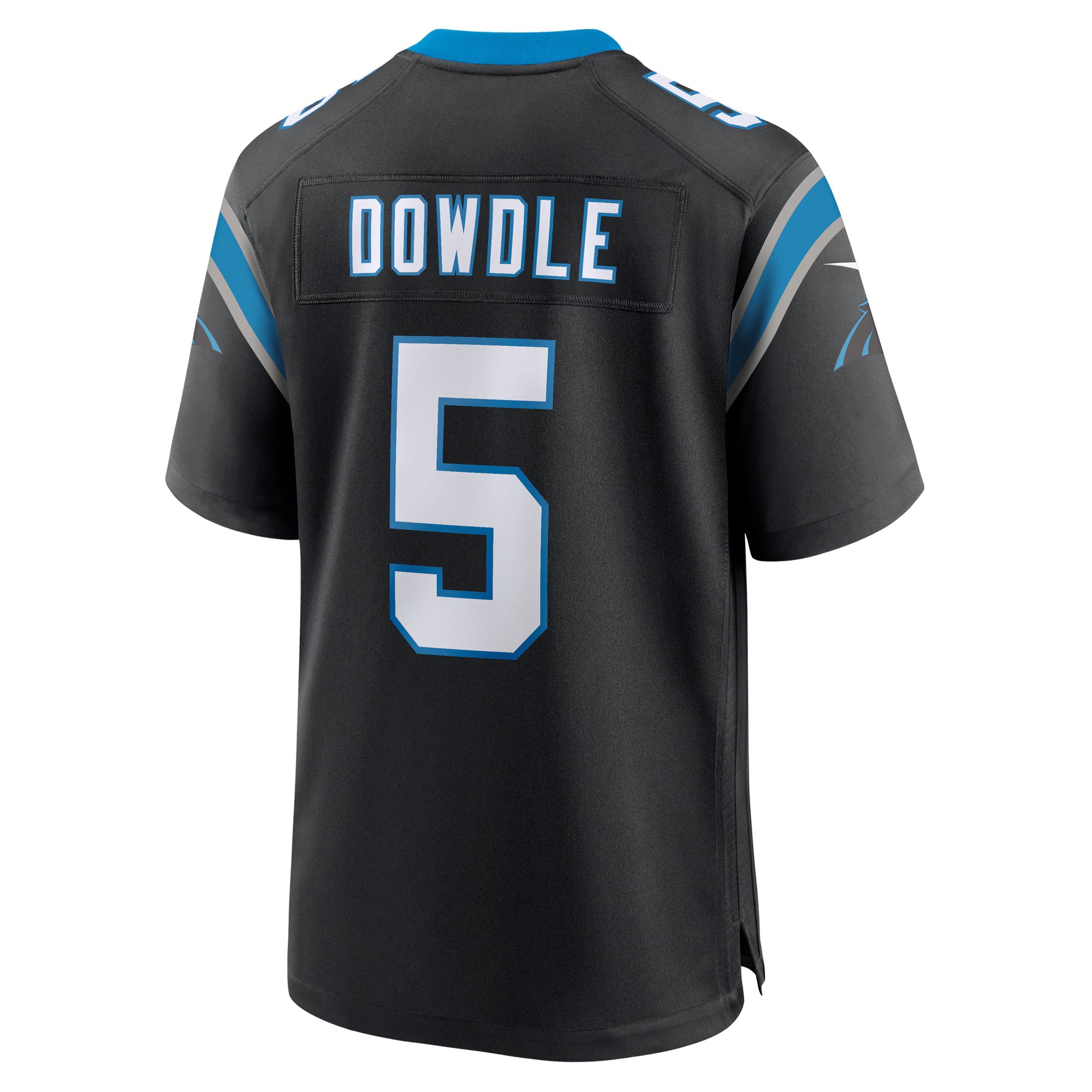 Carolina Panthers Rico Dowdle Black Team Game Jersey